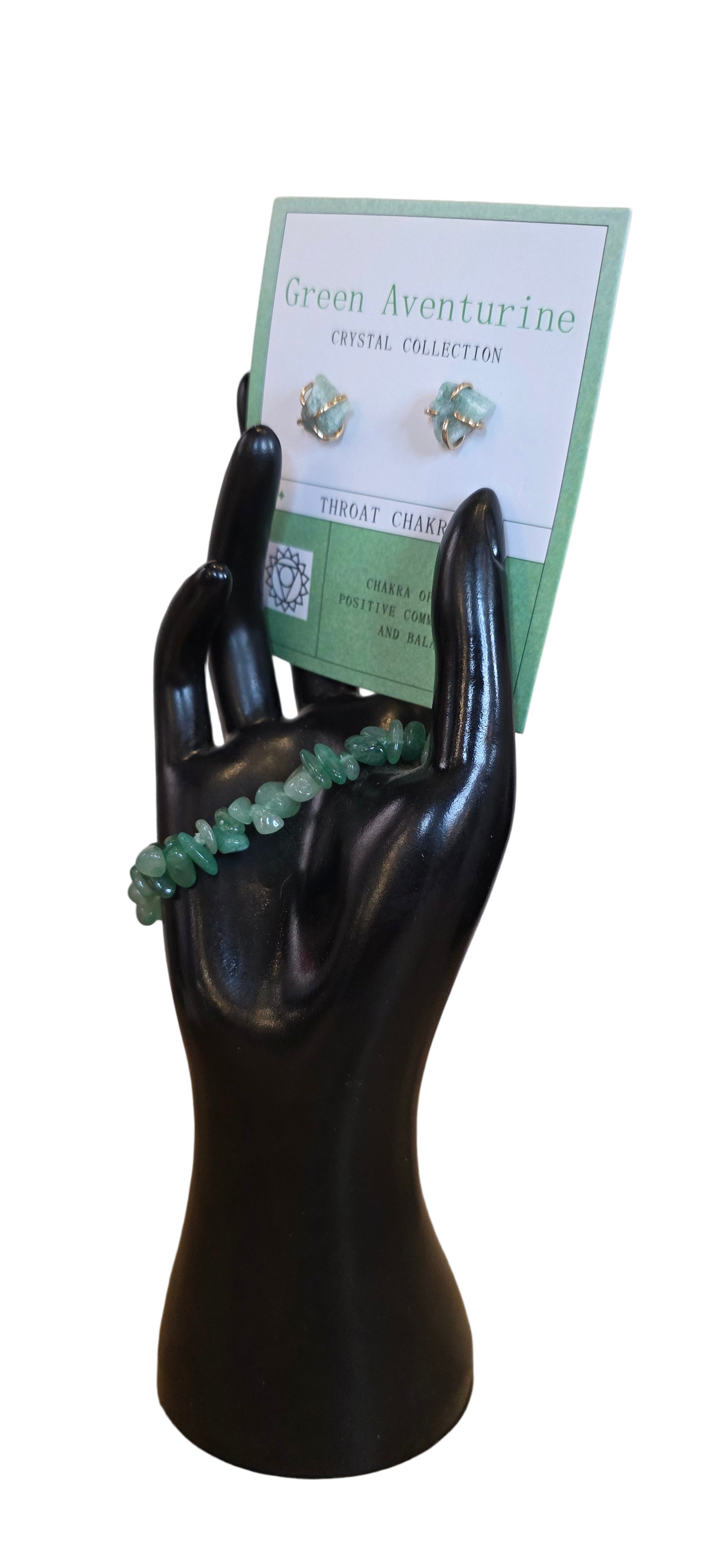 Green Aventurine Earring & Bracelet Gift Set