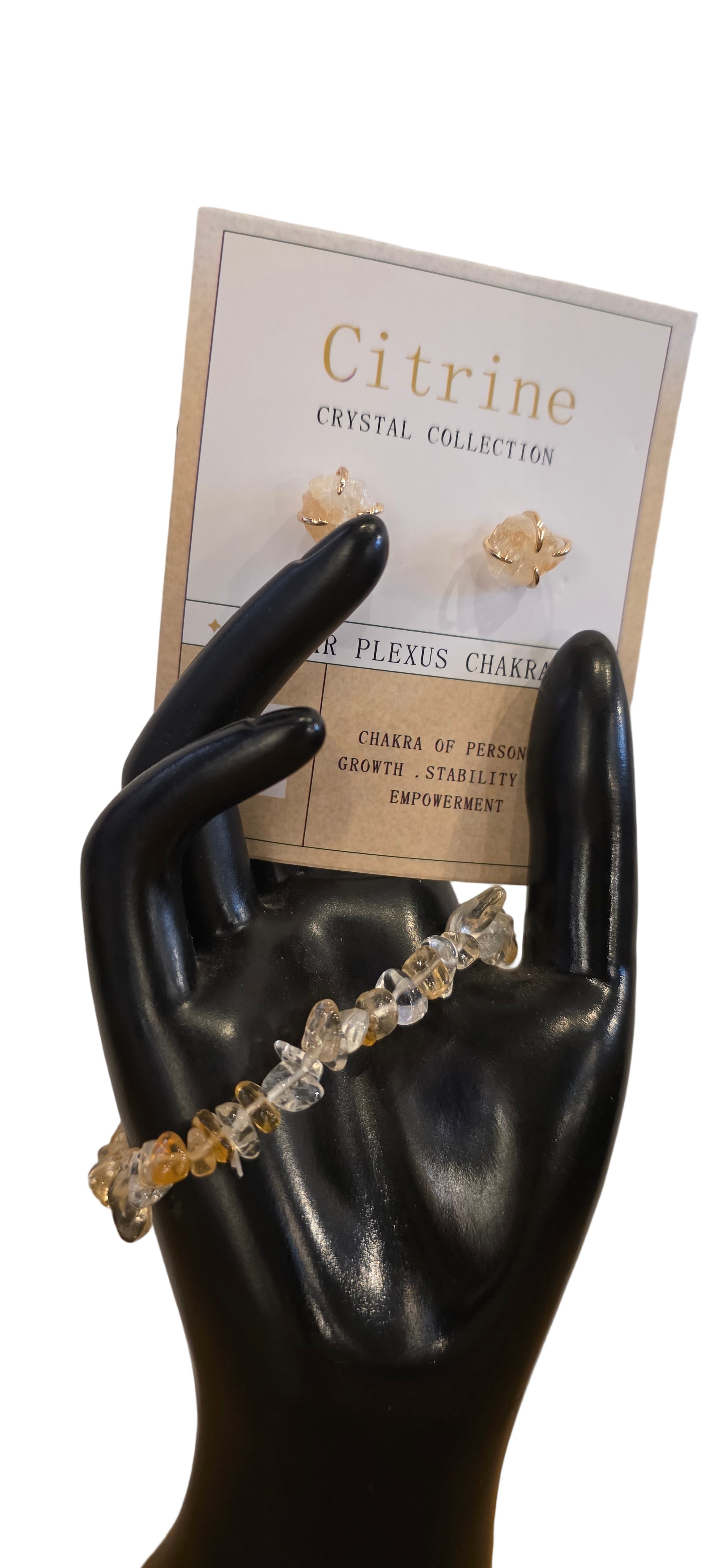 Citrine Earring & Bracelet Gift Set