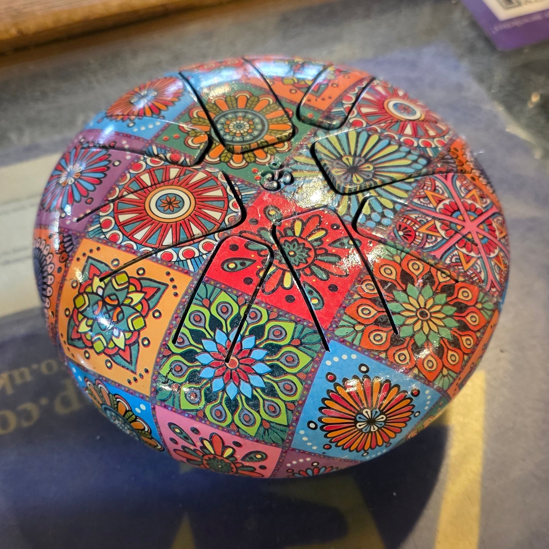 Painted Tongue Drum (6Inch)