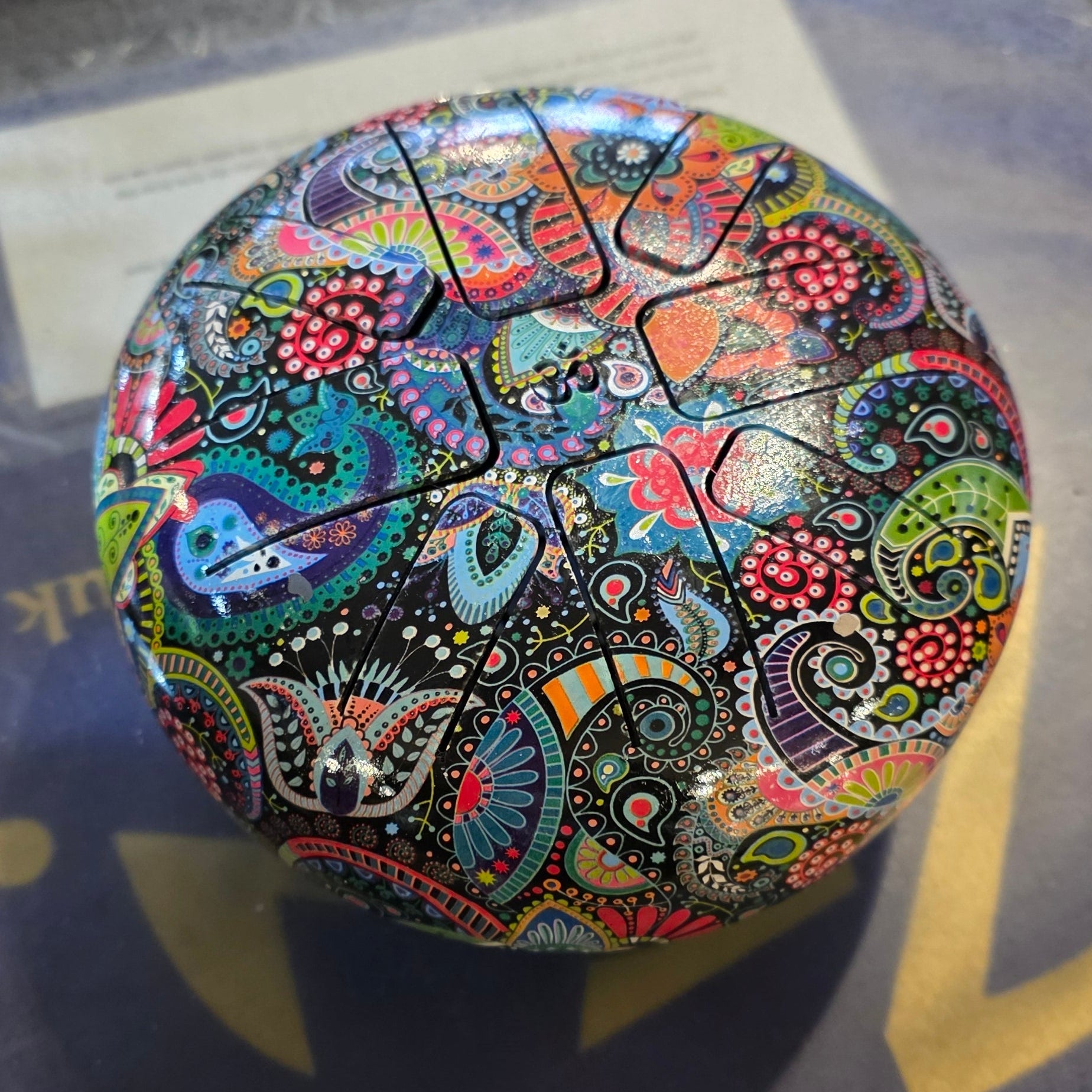 Painted Tongue Drum (6Inch)