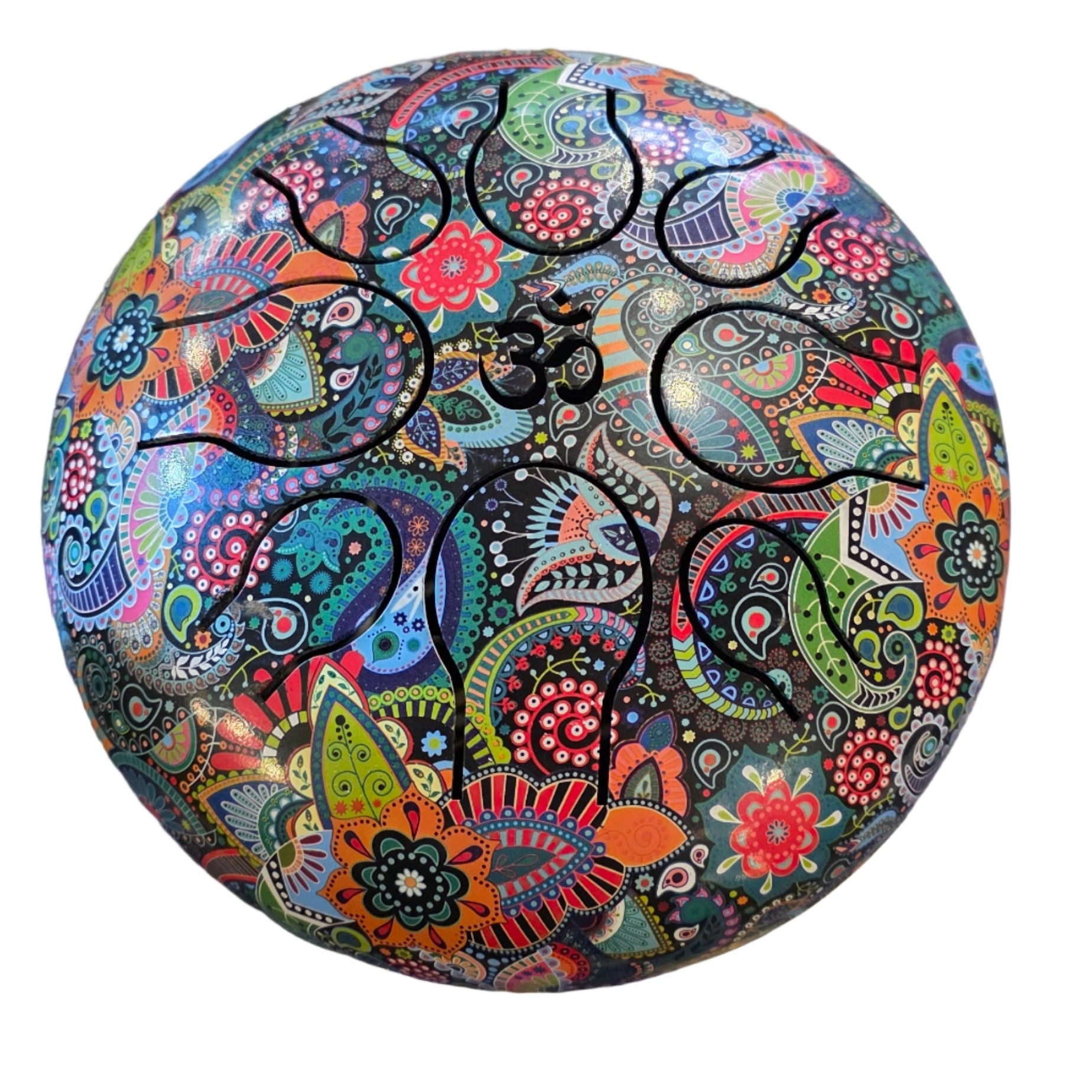 Painted Tongue Drum (8Inch)