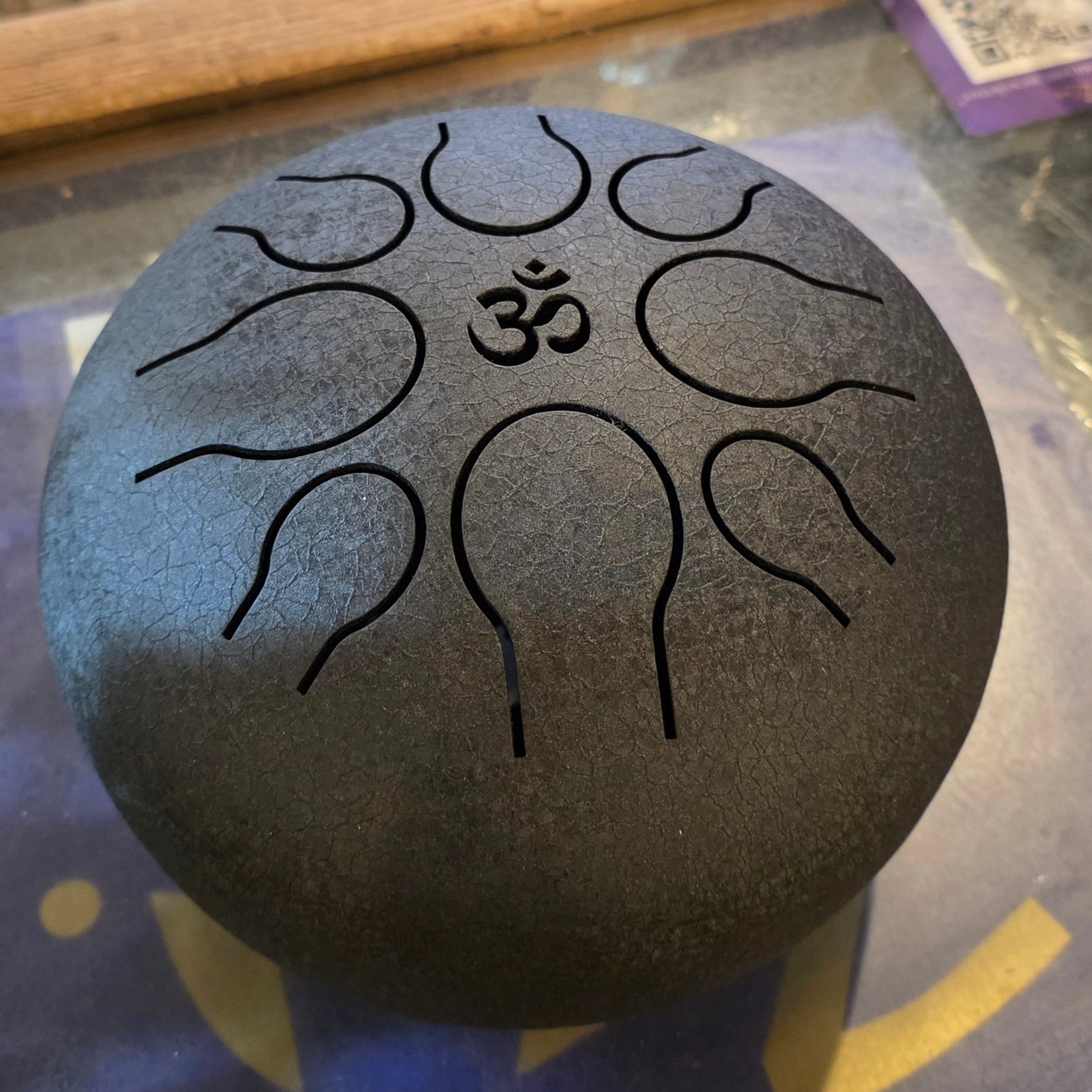 Black Tongue Drum (8Inch)