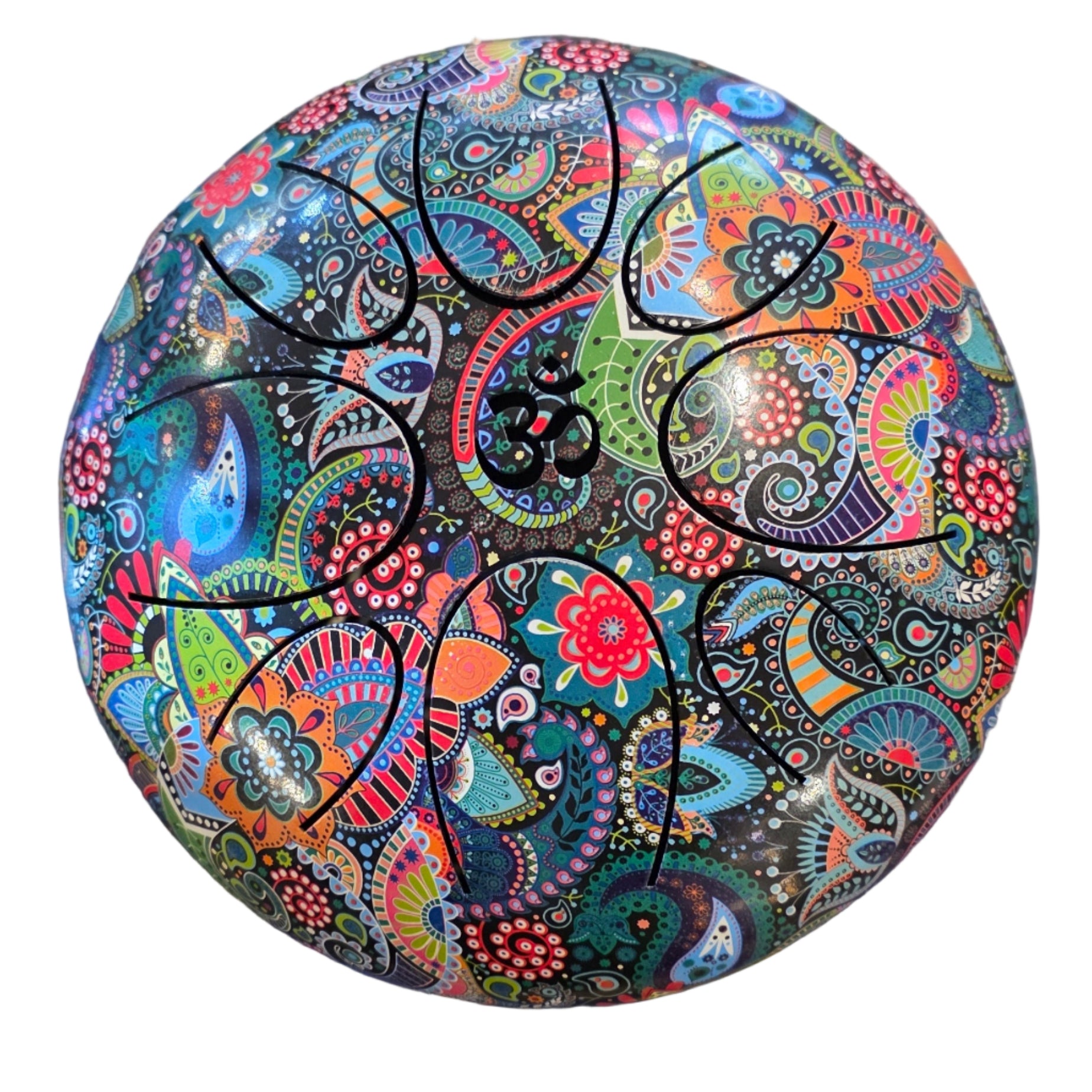 Painted Tongue Drum (8Inch)