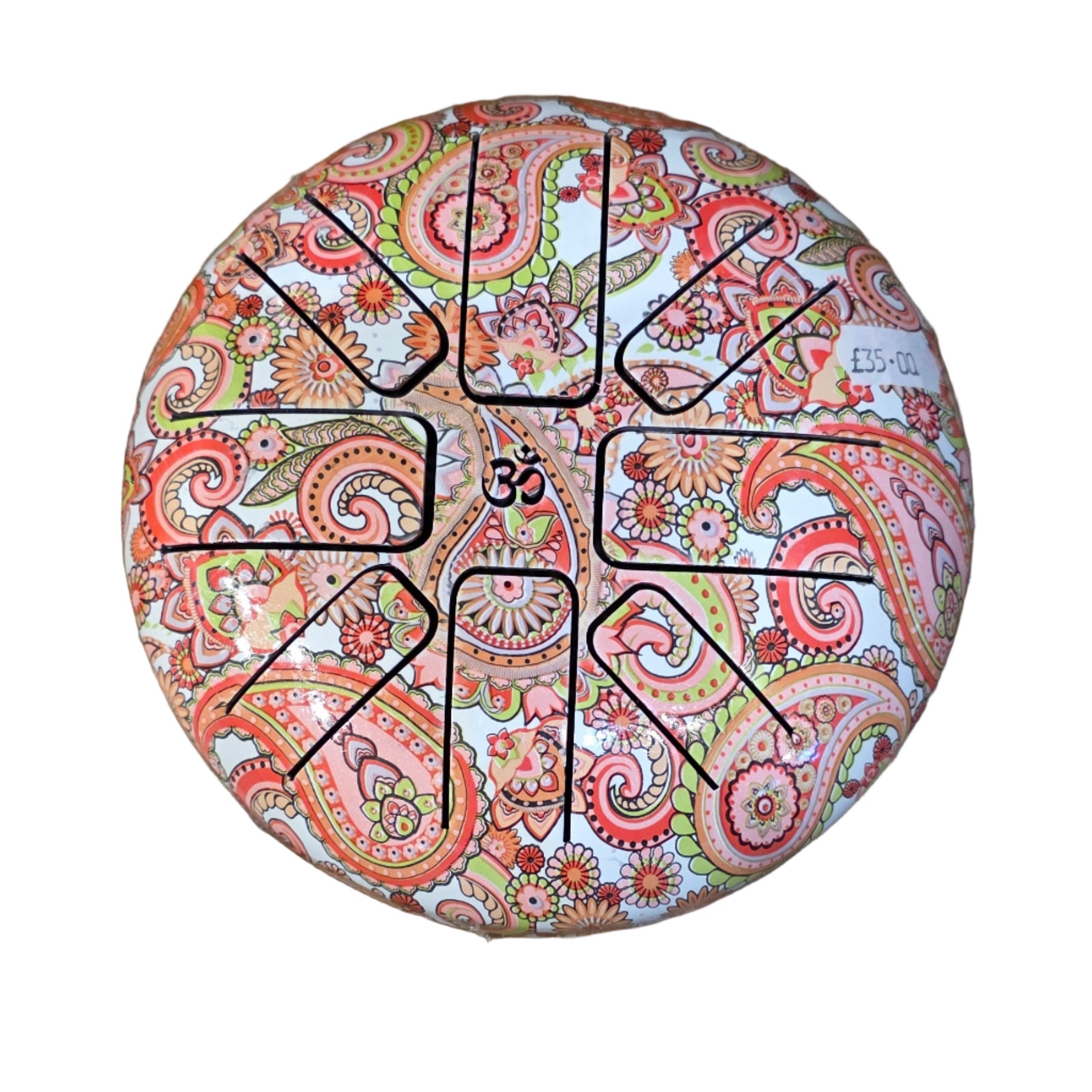 Painted Tongue Drum (6Inch)