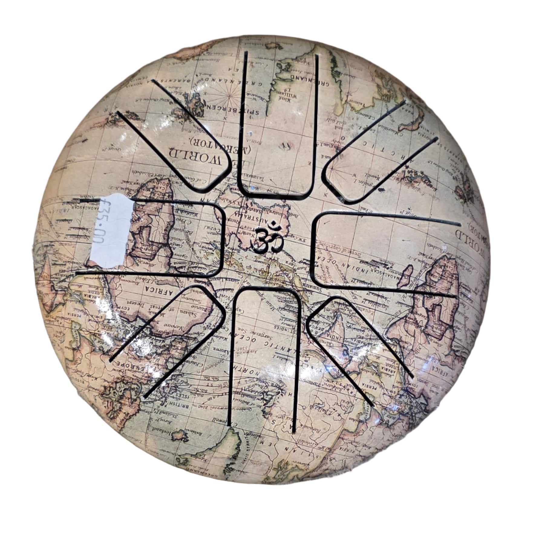 Painted Tongue Drum (6Inch)