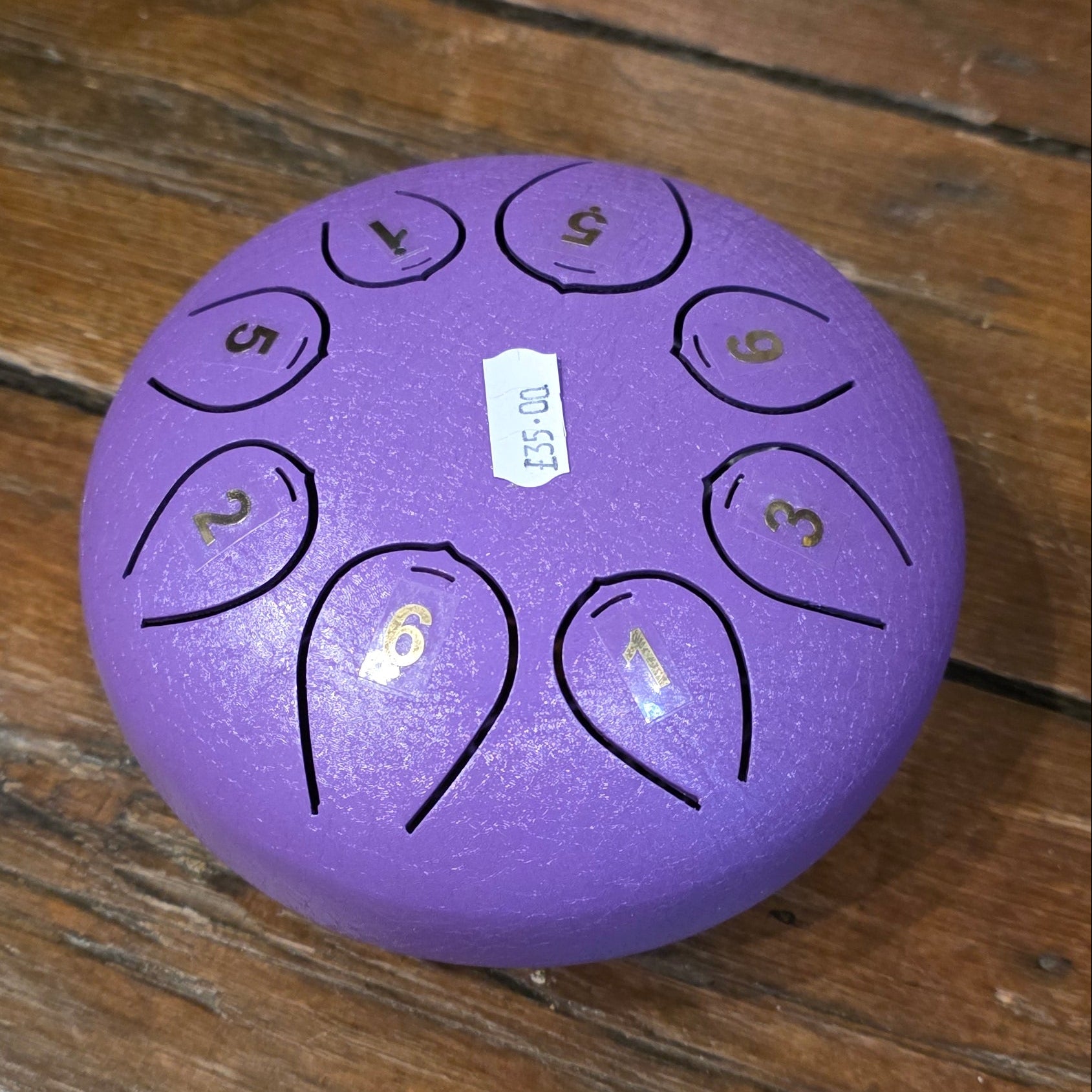 Purple Tongue Drum (6Inch)