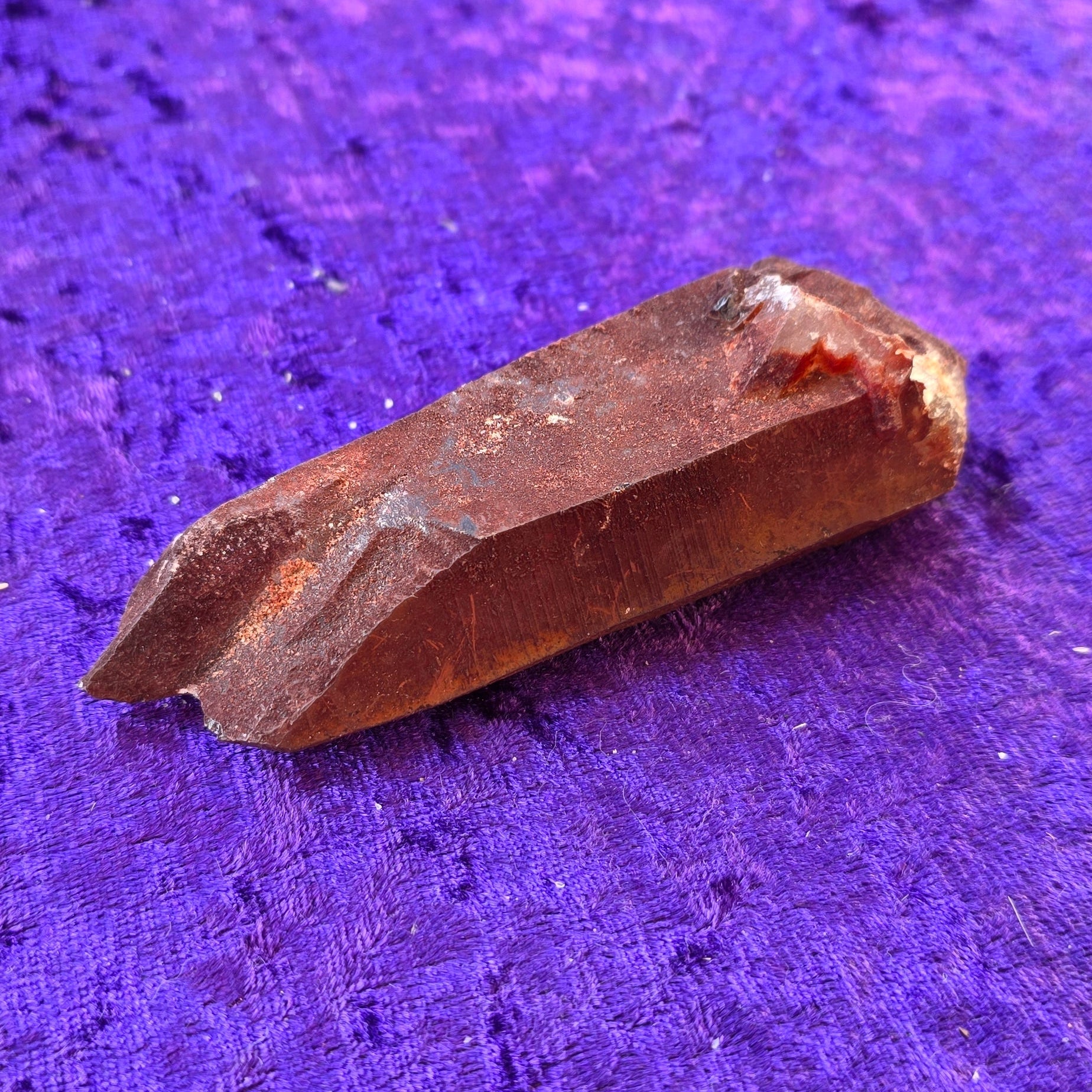 Hematoid Quartz Point