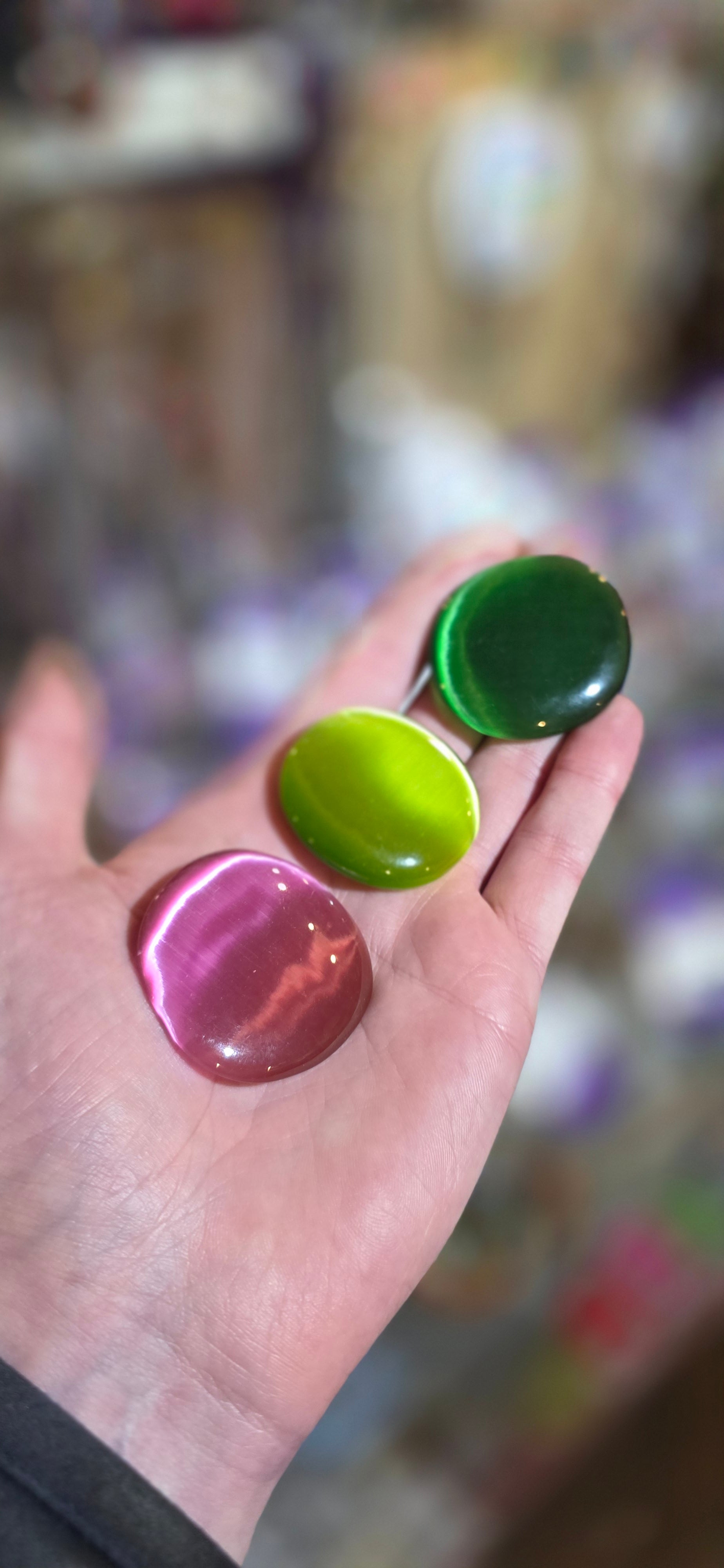Cats Eye Palmstone (Lucky Dip)