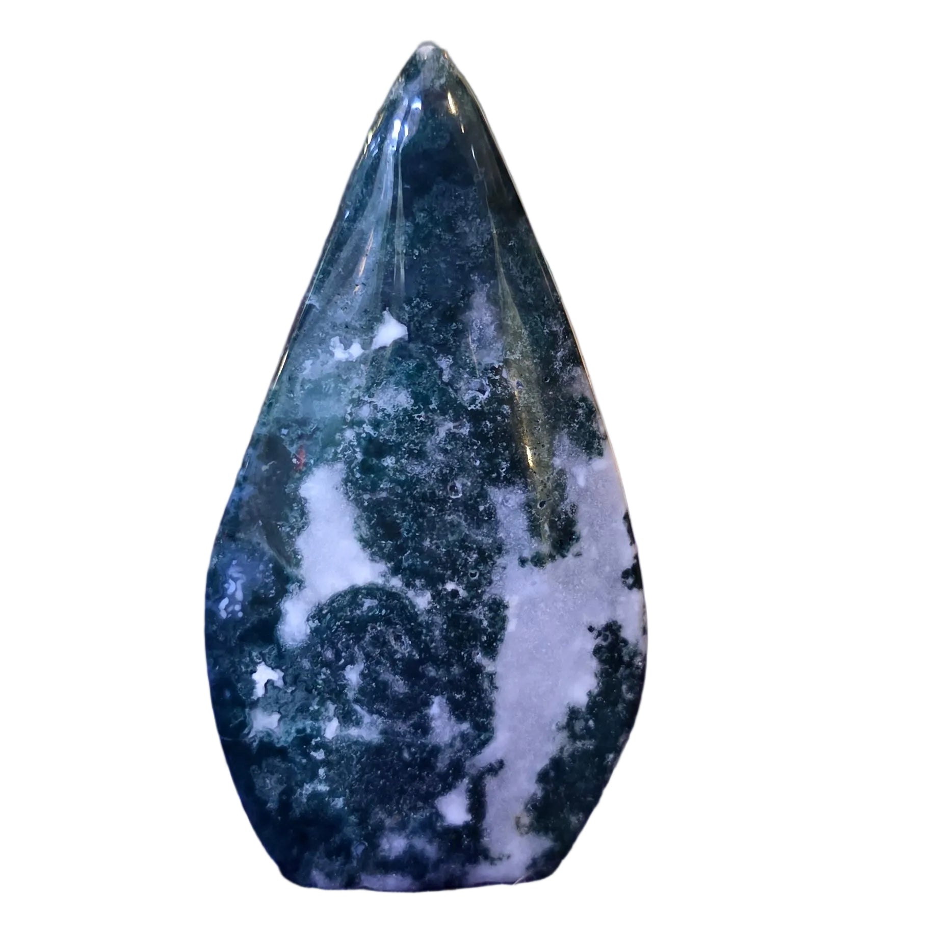 Moss Agate Drop