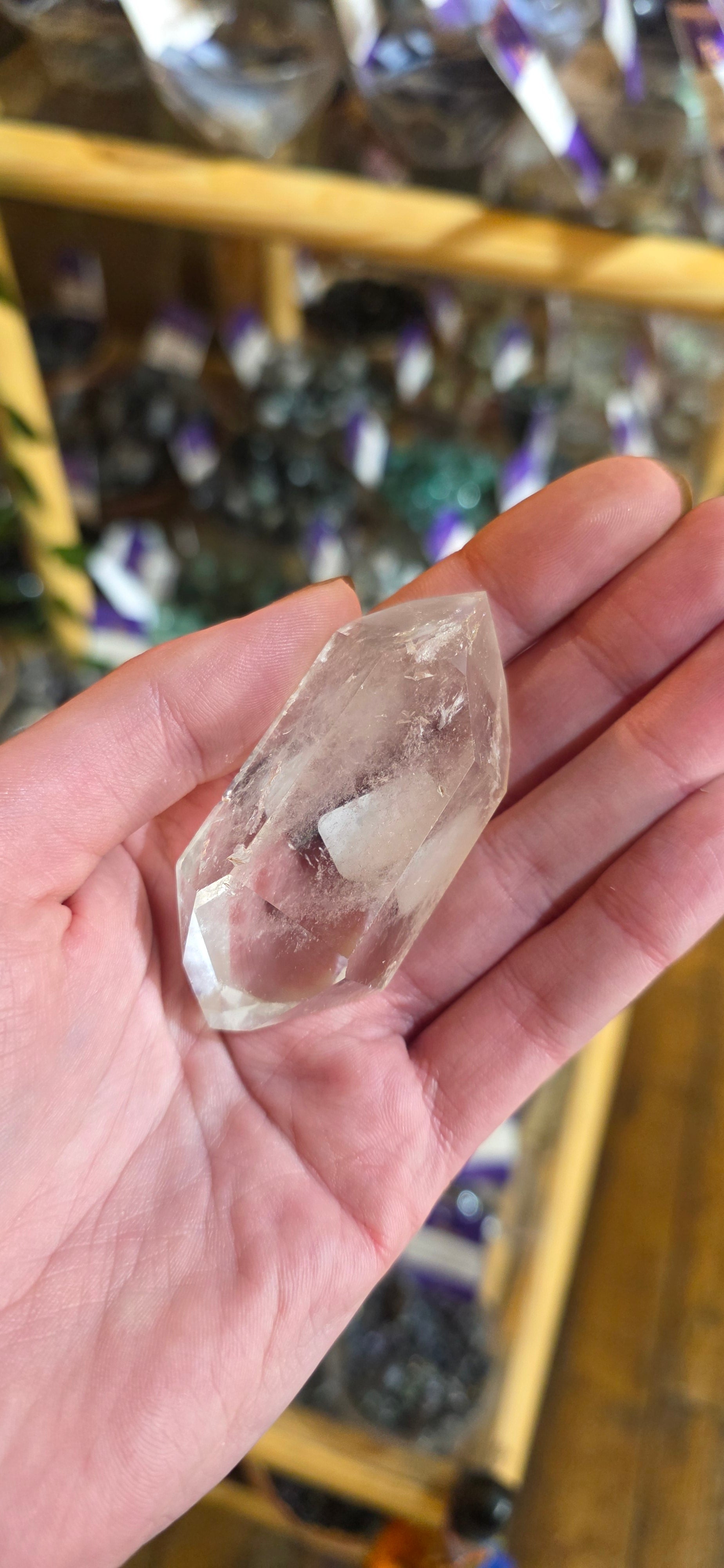 Quartz Doubled Ended Polished Points