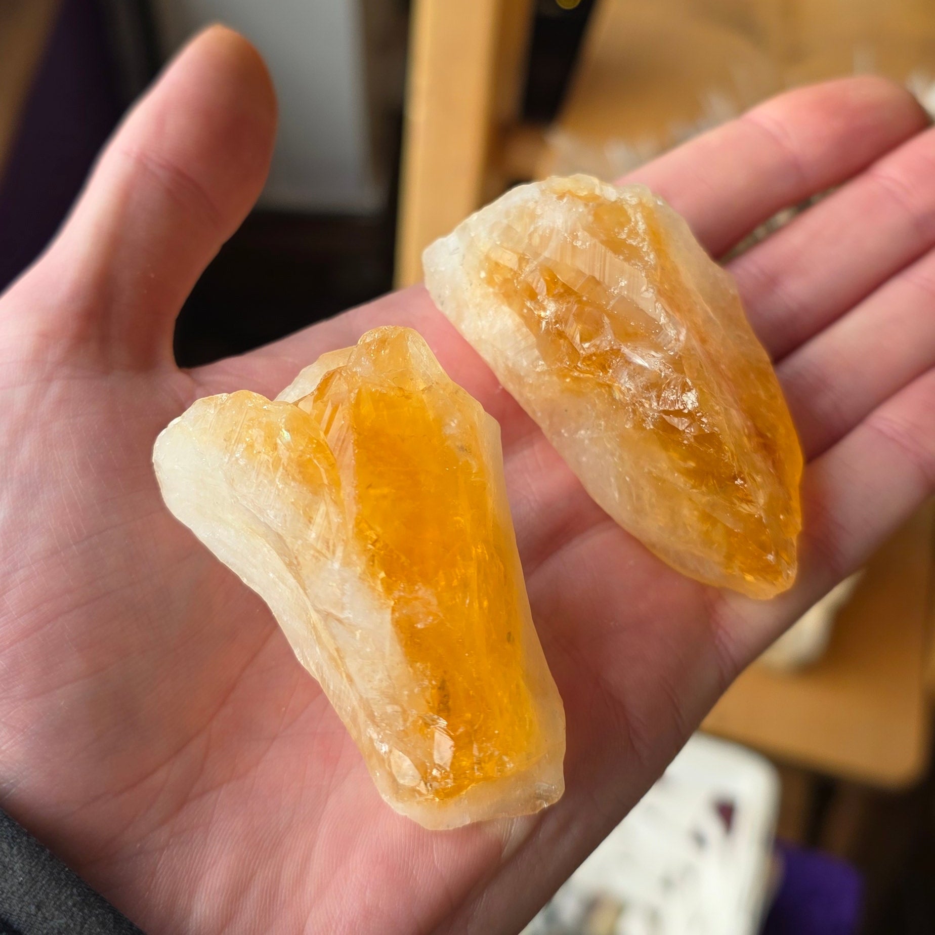 Citrine Chunk Large