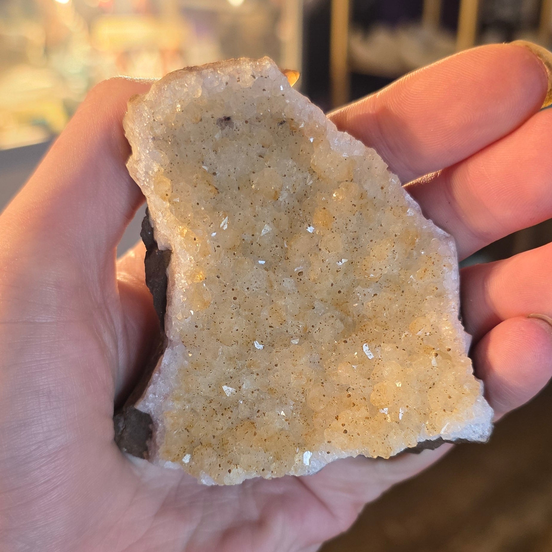Citrine Druzy Specimen