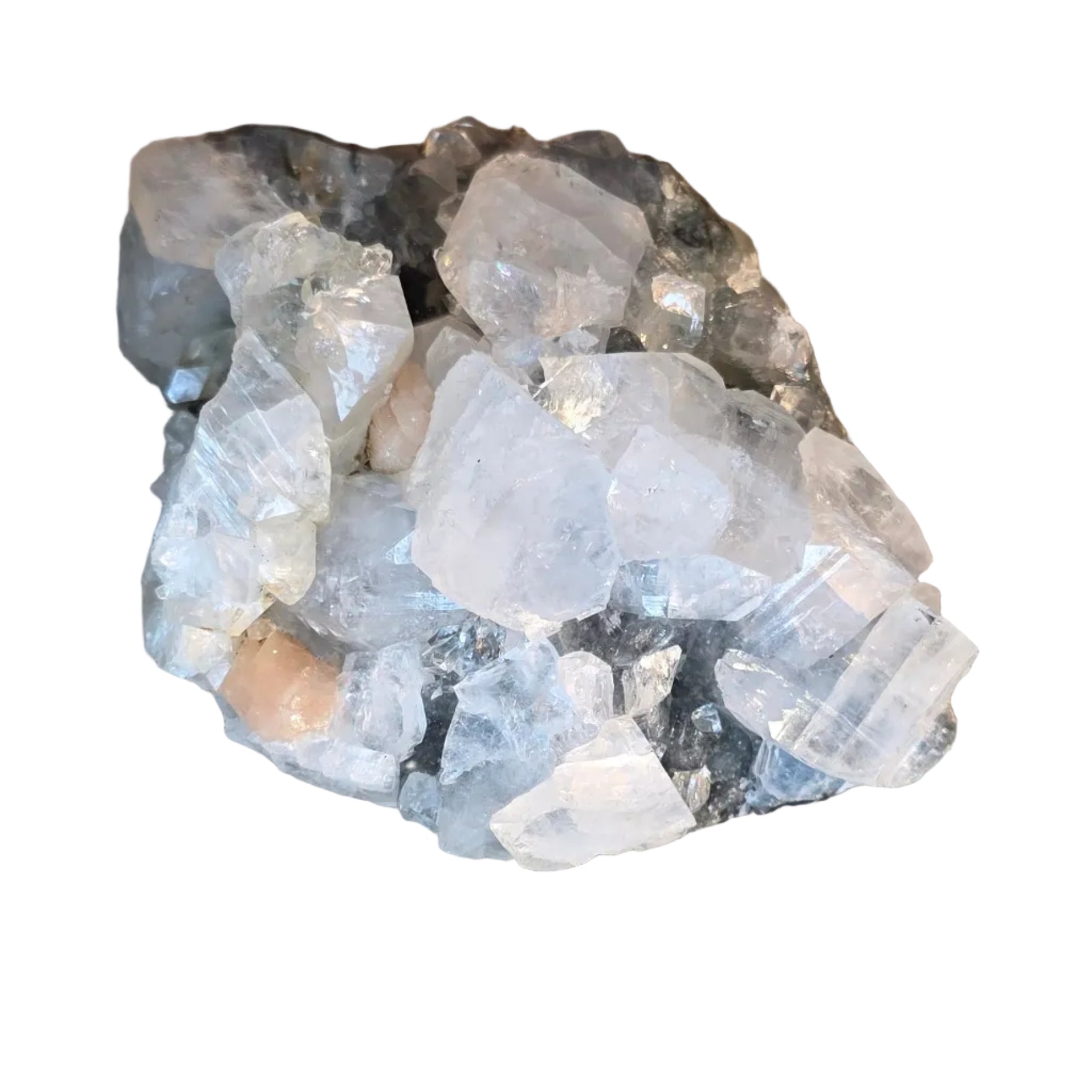 Apophyllite Specimen with Stillbite