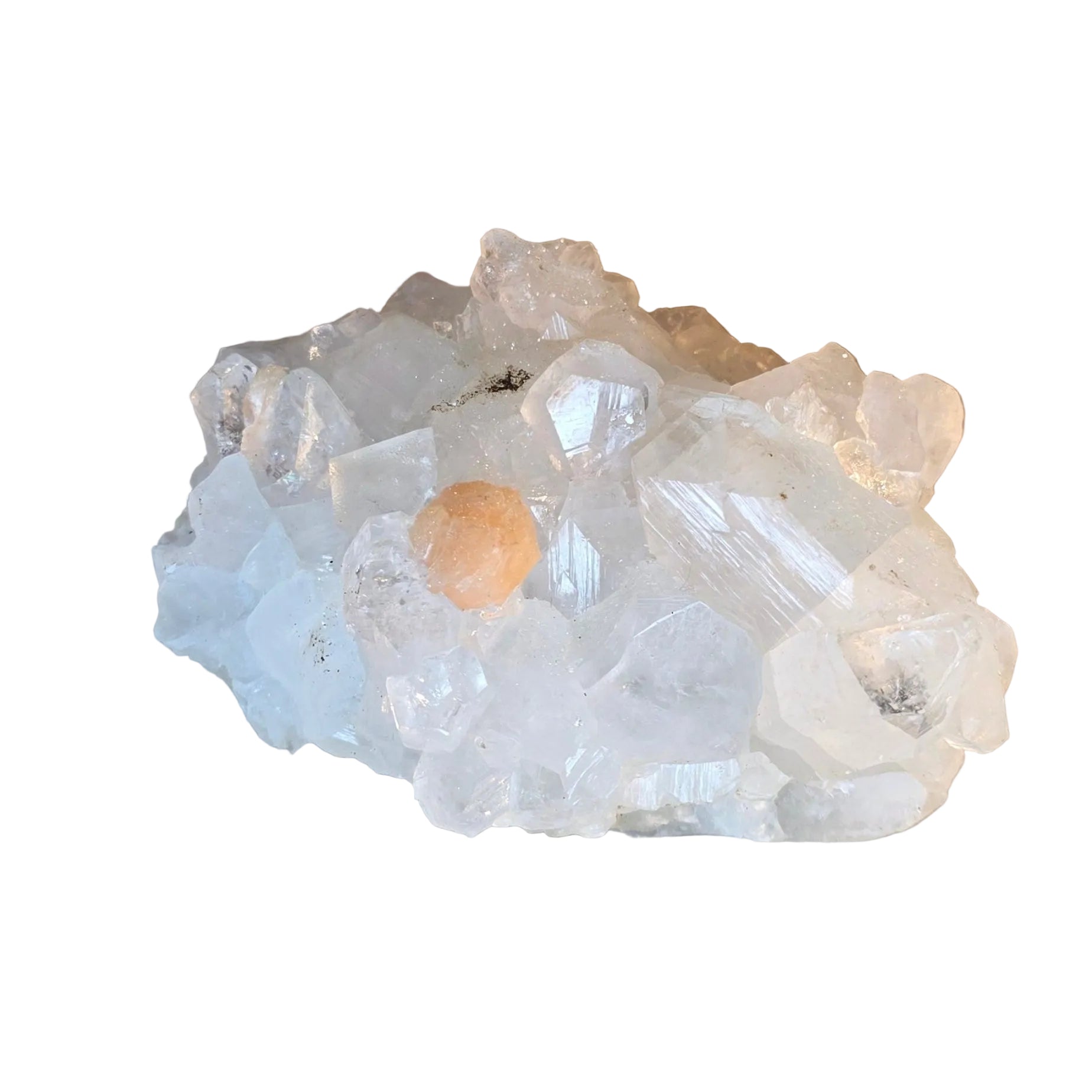 Apophyllite Specimen with Stillbite