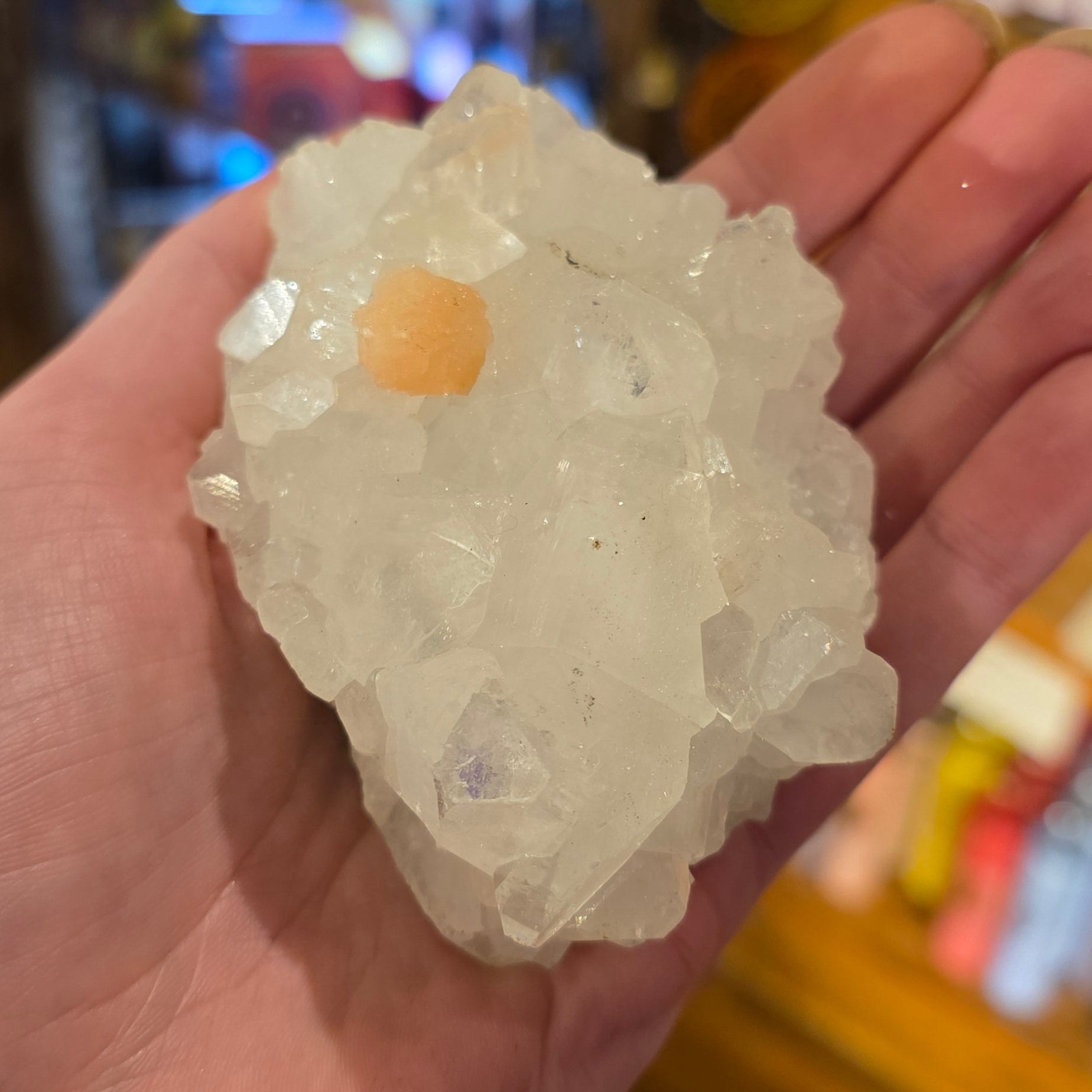 Apophyllite Specimen with Stillbite