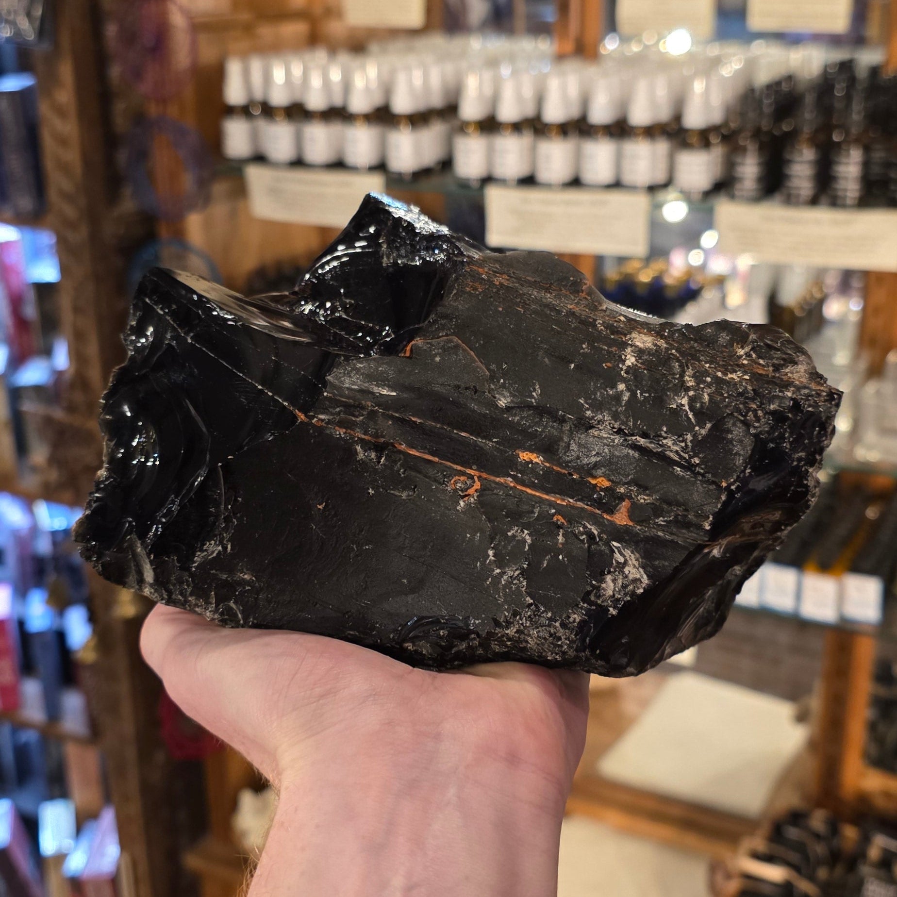 Large Black Obsidian Chunk
