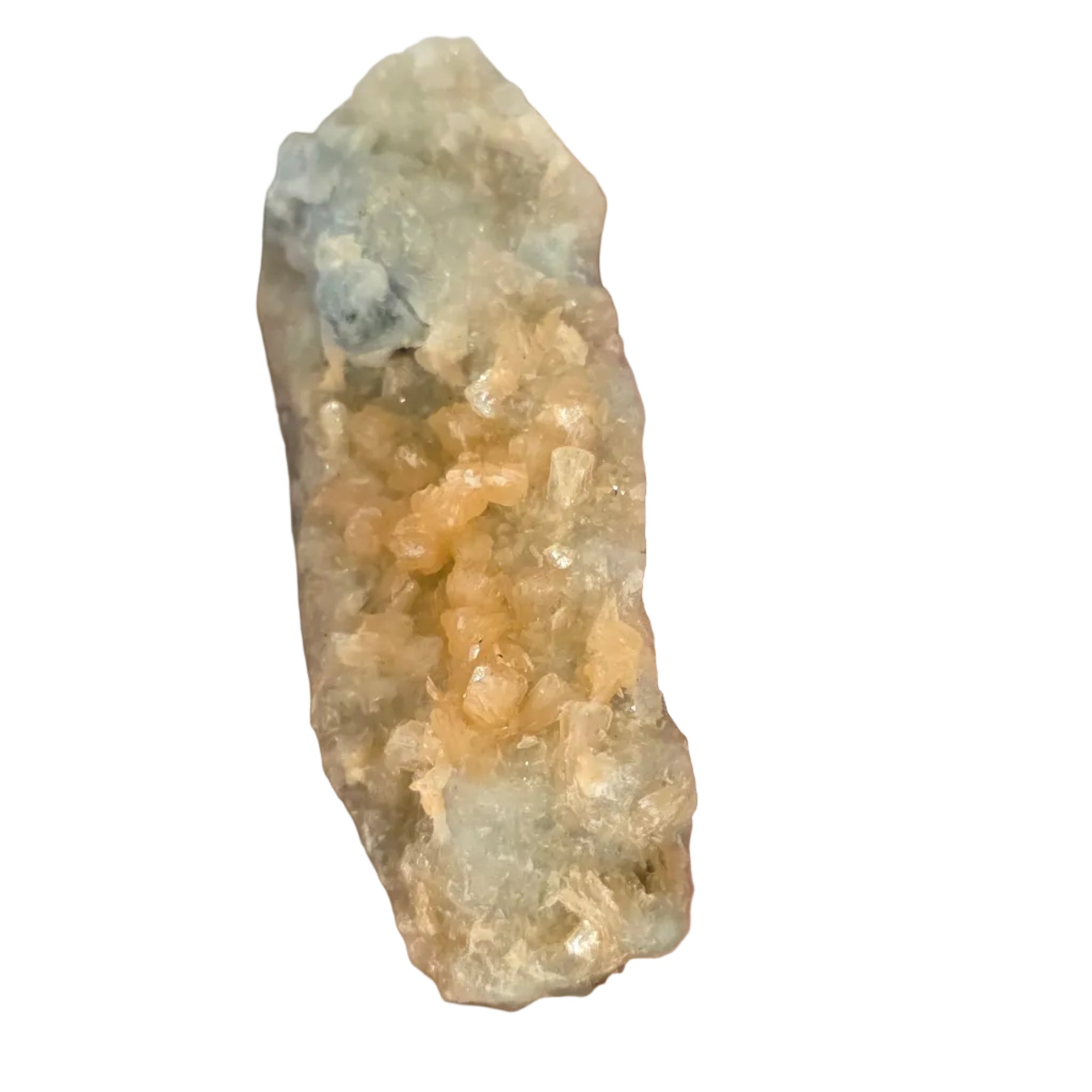 Apophyllite Specimen on Base Rock