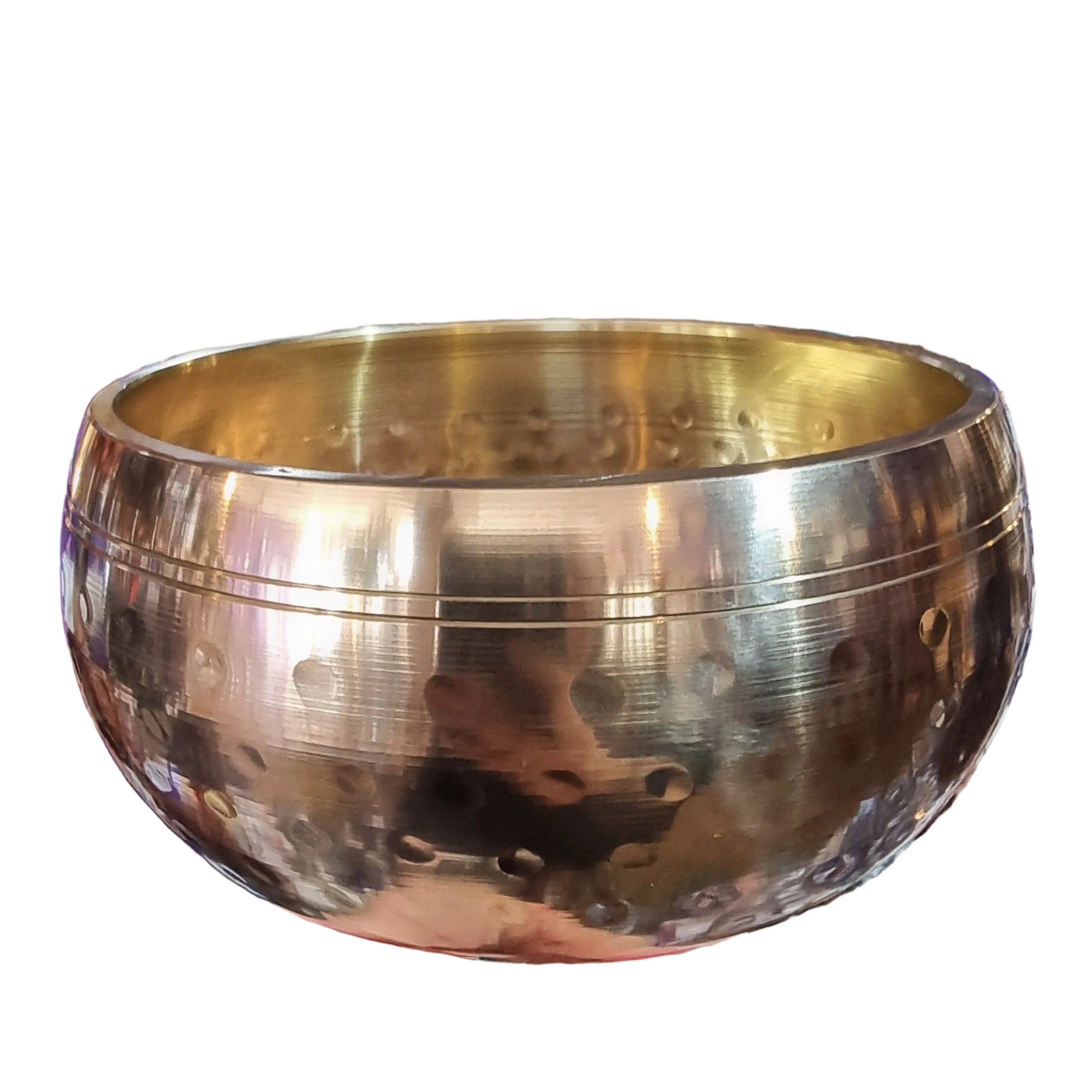 Gold Singing Bowl (Dimple)