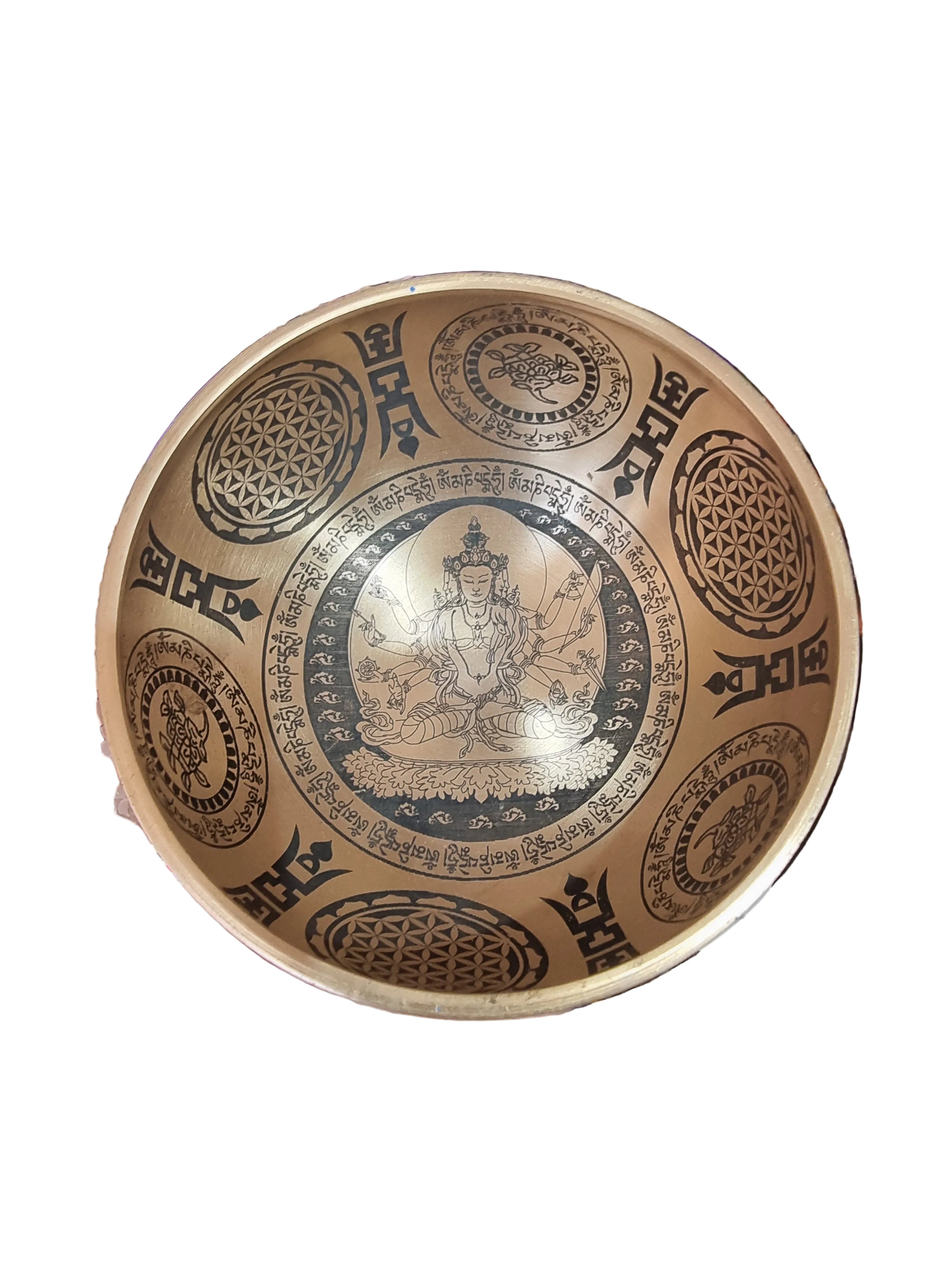 Shvara Engraved Singing Bowl (12cm)