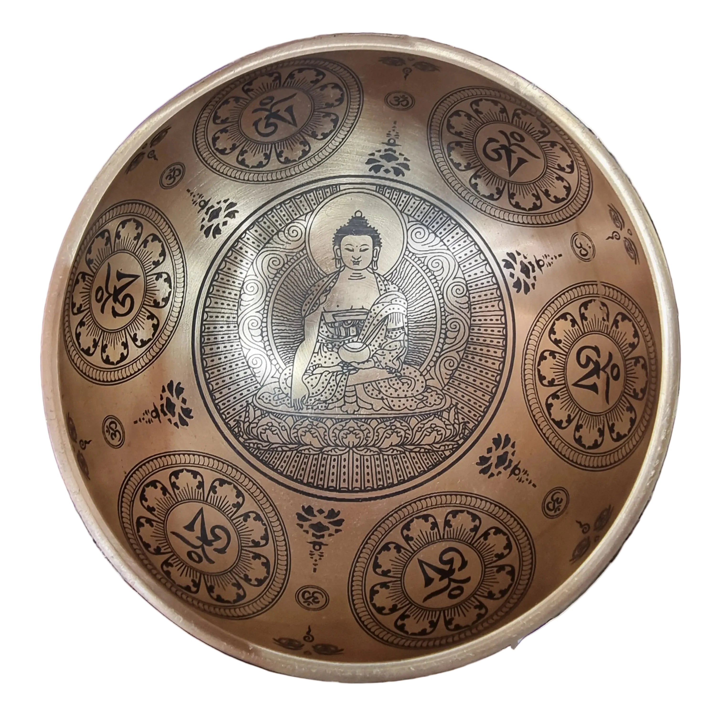 Buddha Engraved Singing Bowl (15cm)
