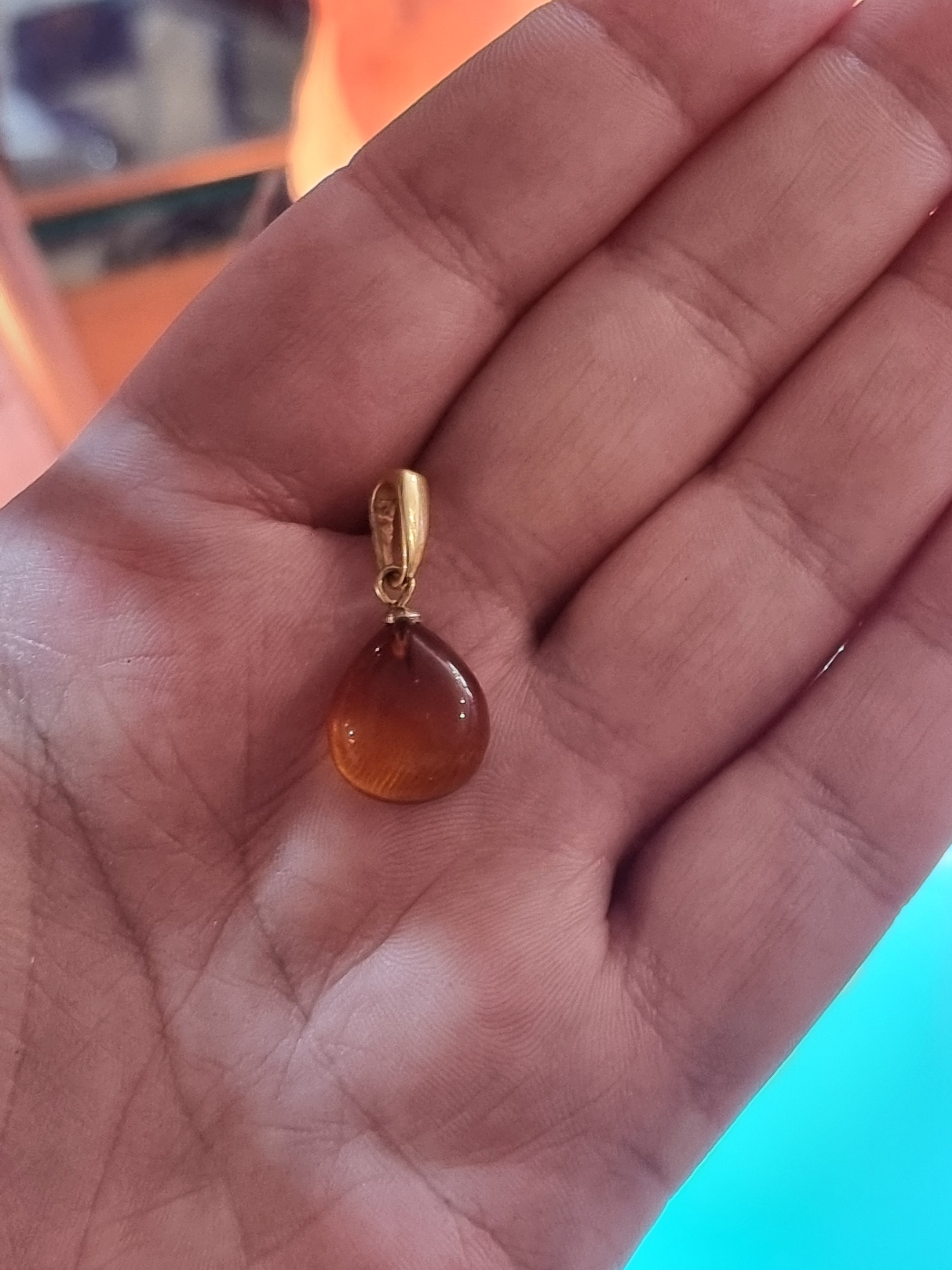 Amber Pendant