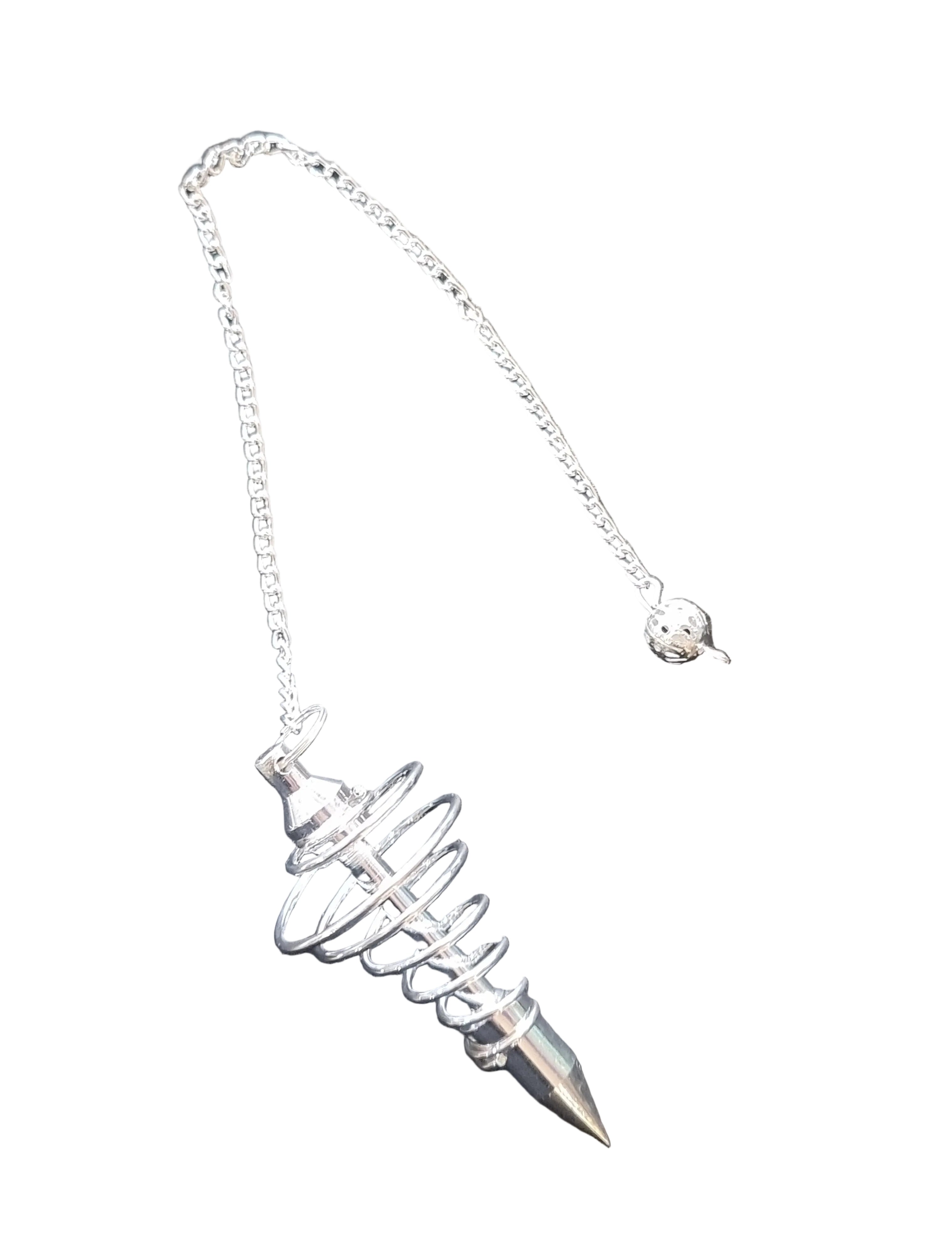 Spiral Gold Pendulum