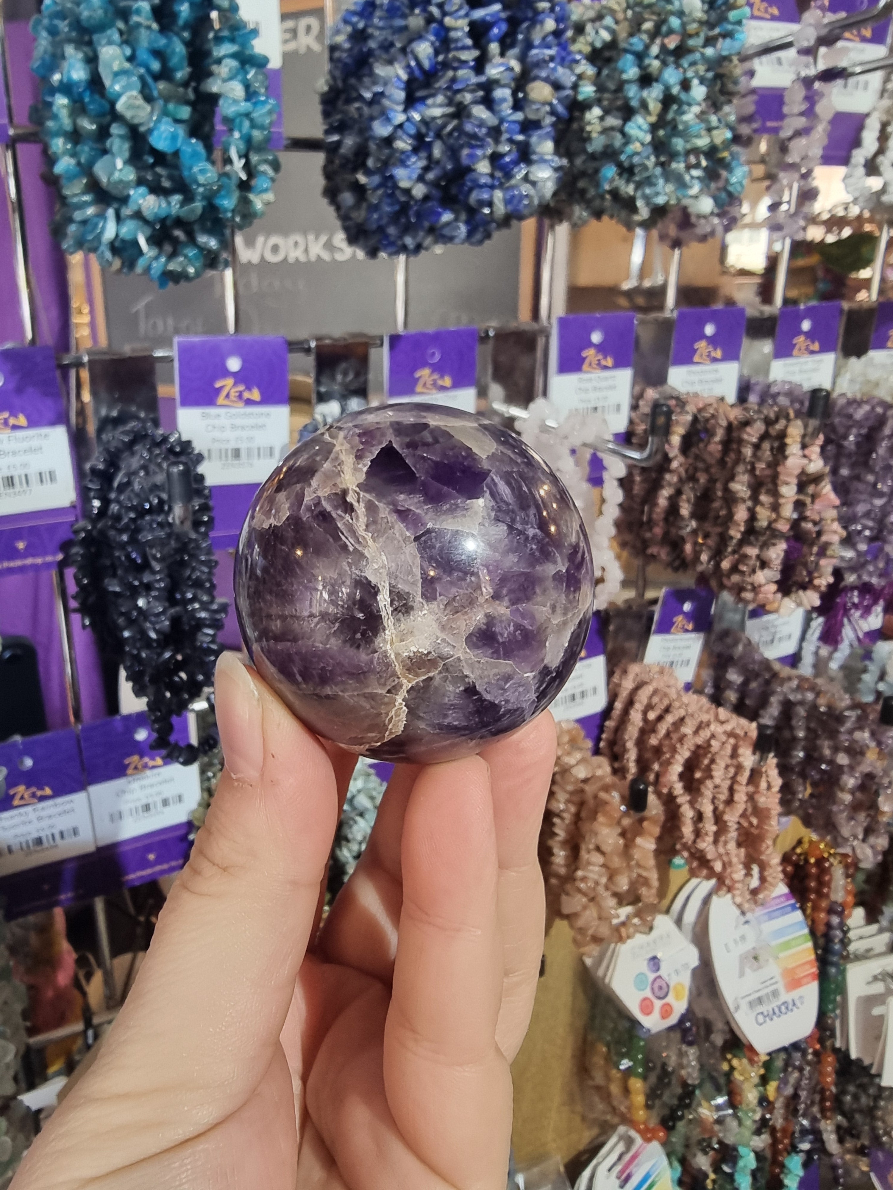 Amethyst Sphere (202g)