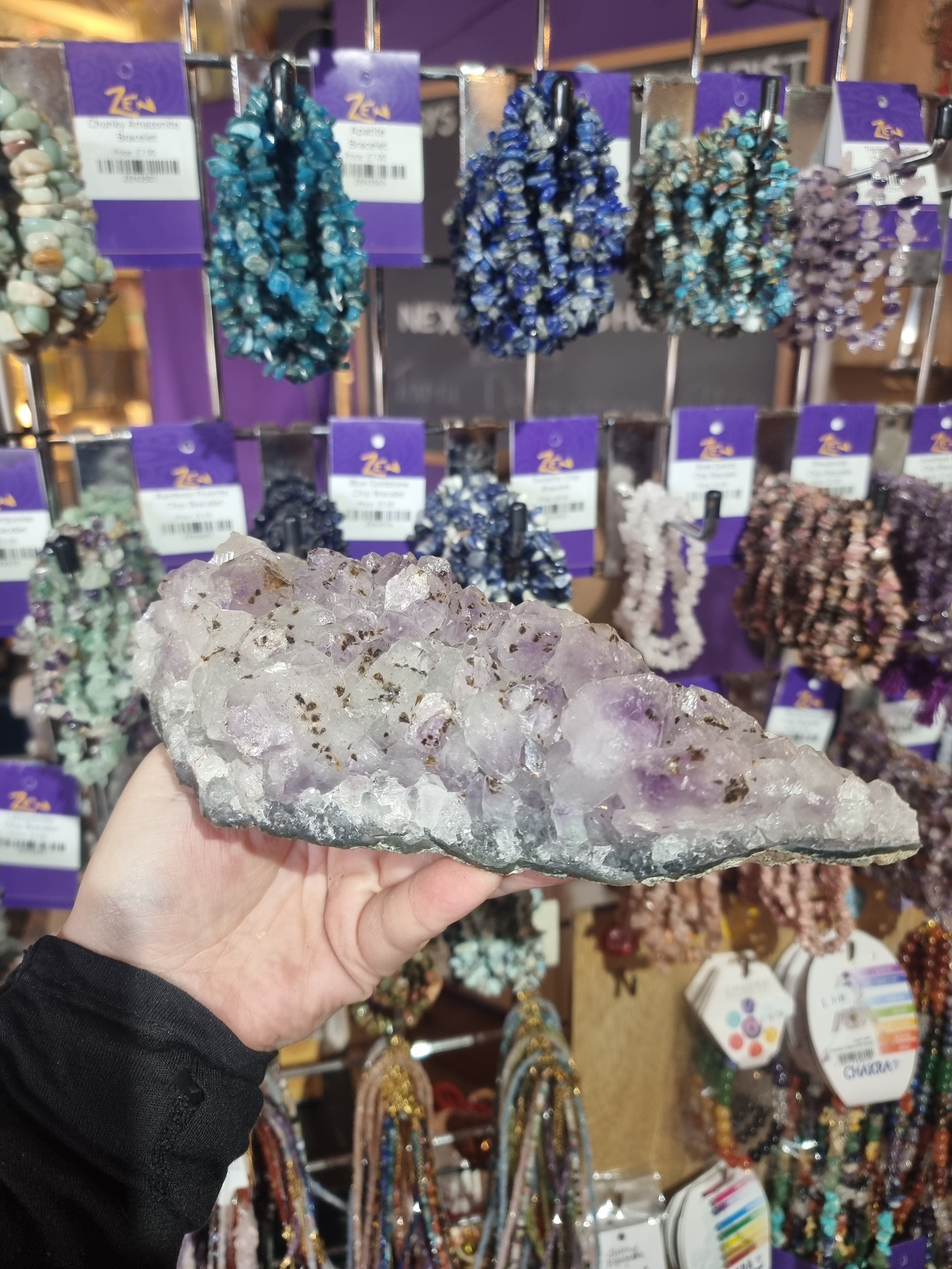 Amethyst Cluster Bed (814g)