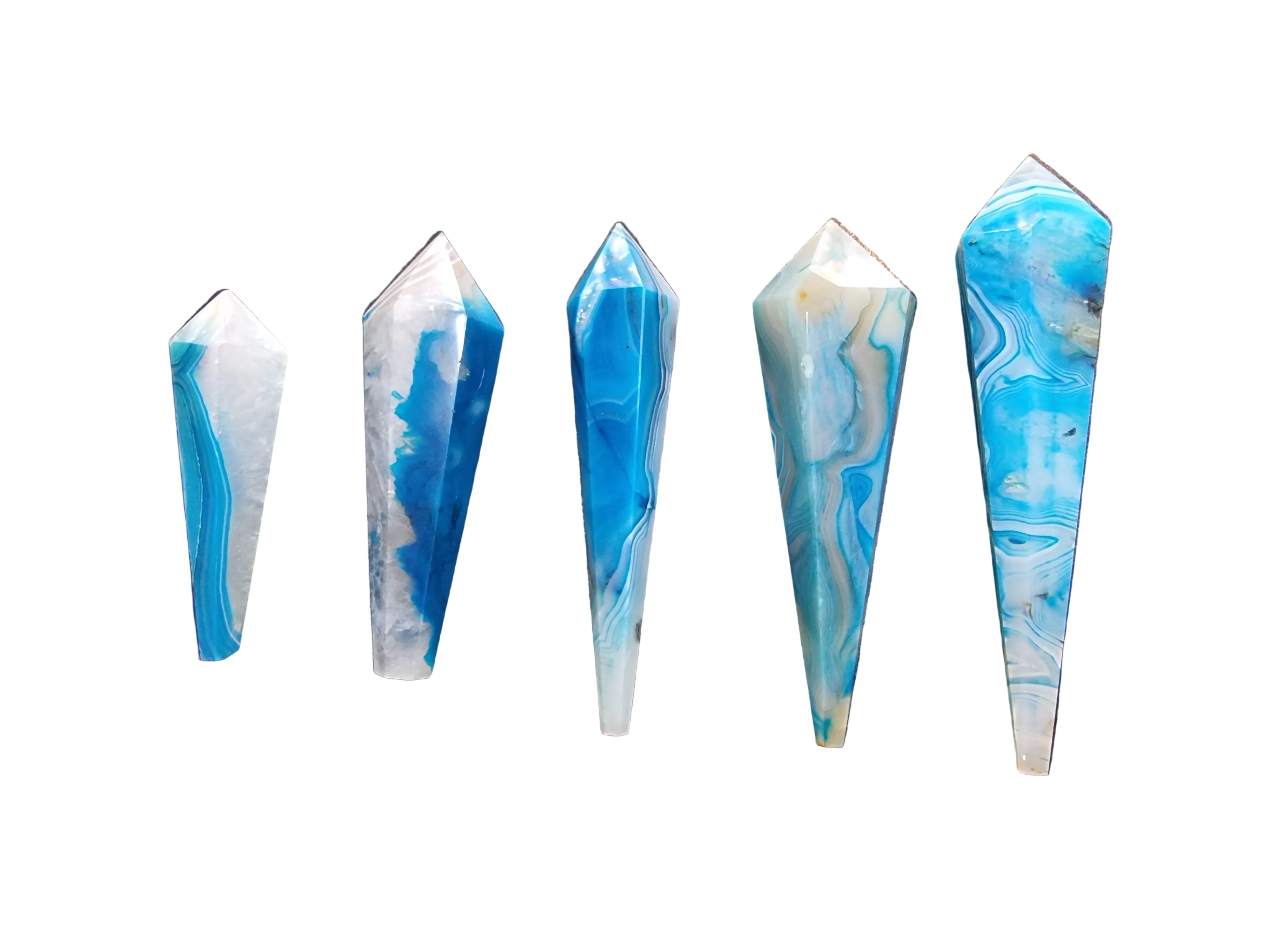 Blue Agate Wand