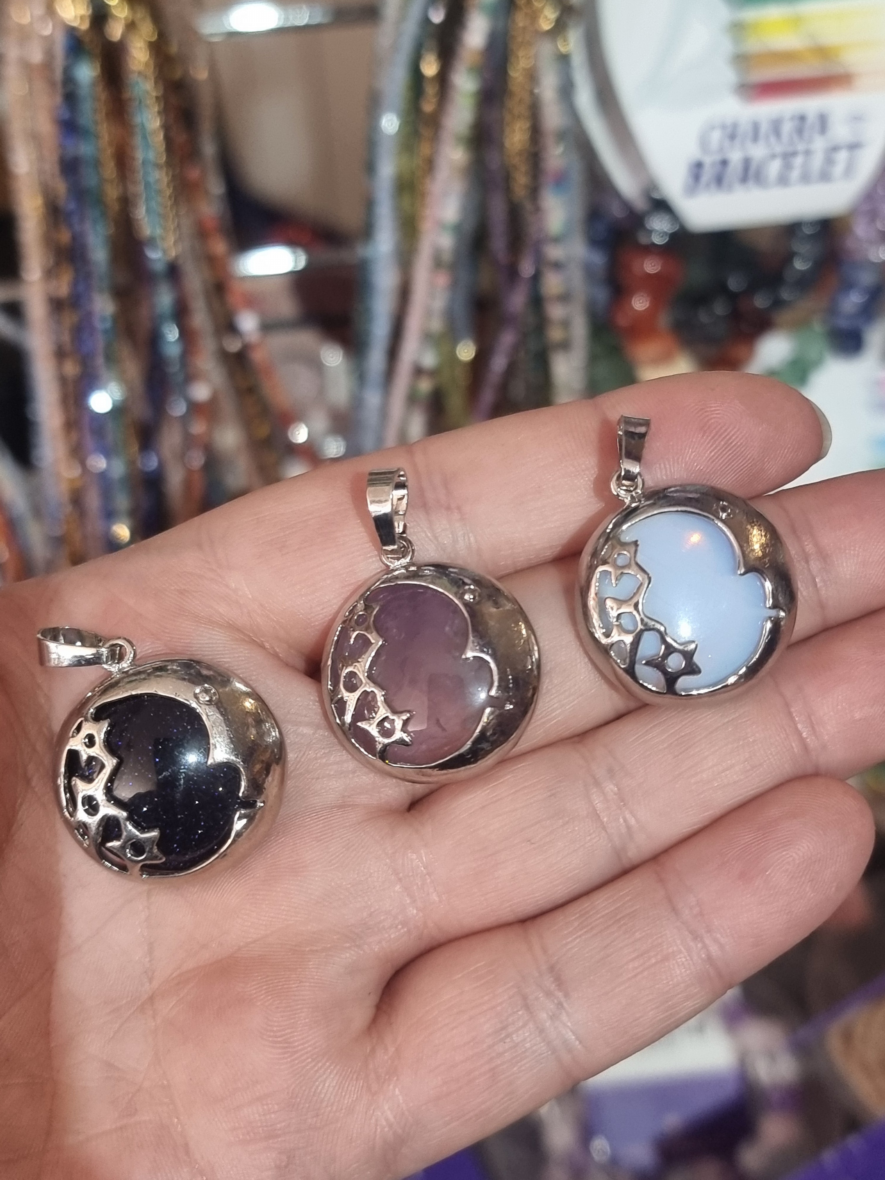 Star & Moon Pendant