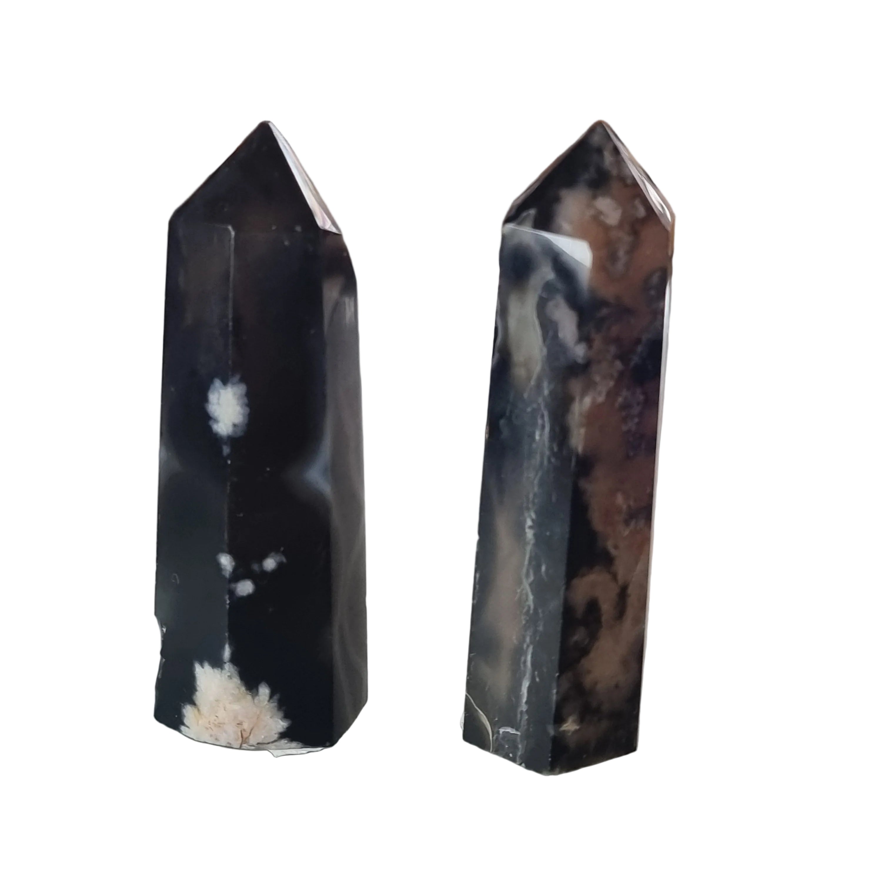 Black Agate Tower (A Grade)