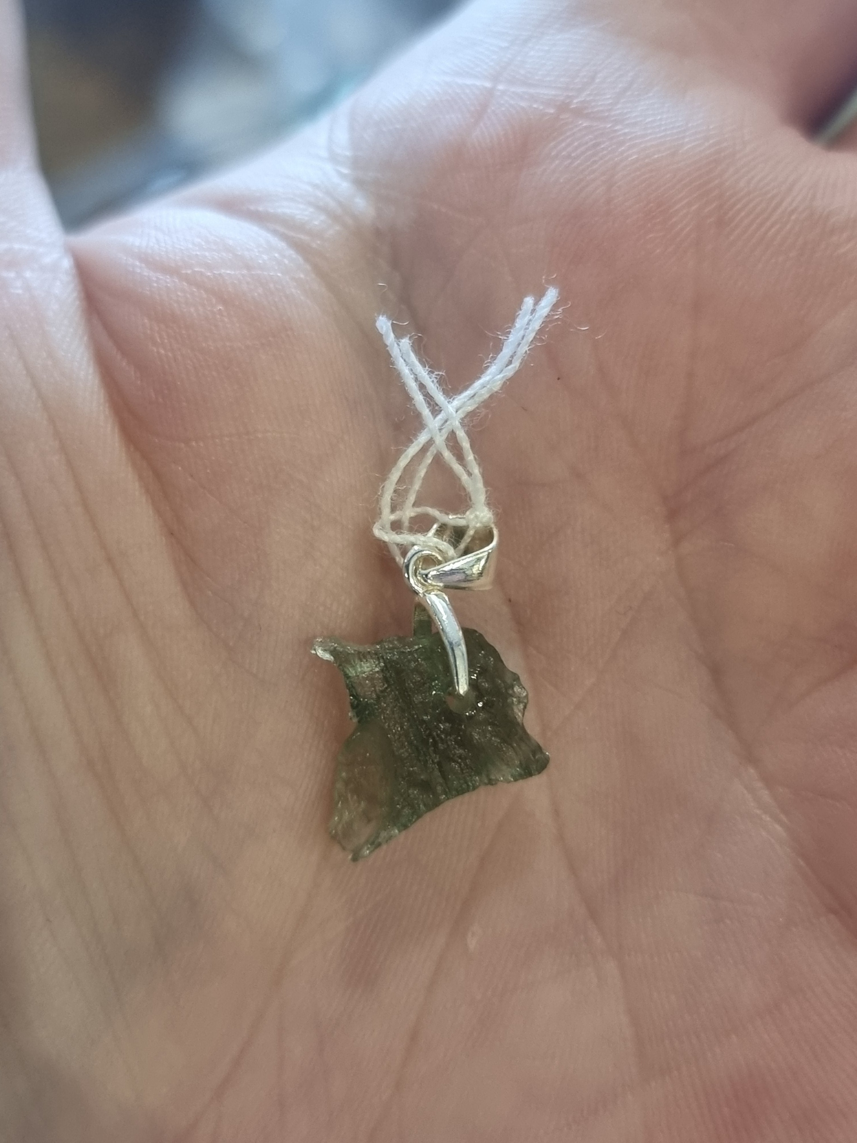 Moldavite Pendant (.68g)