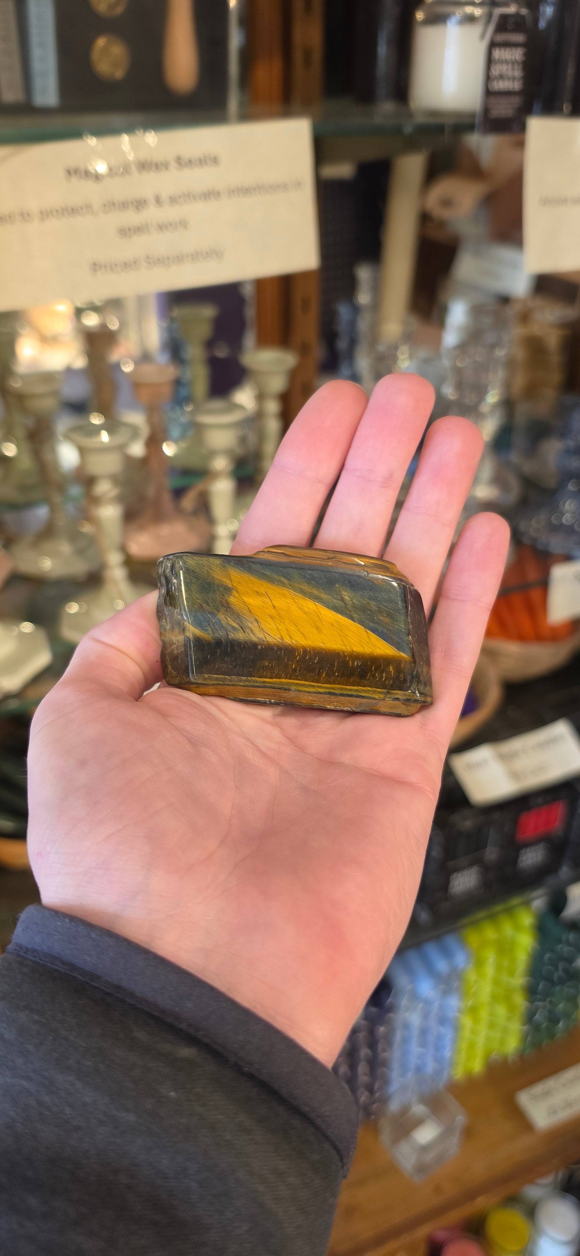 Variegated Tigers Eye Slices