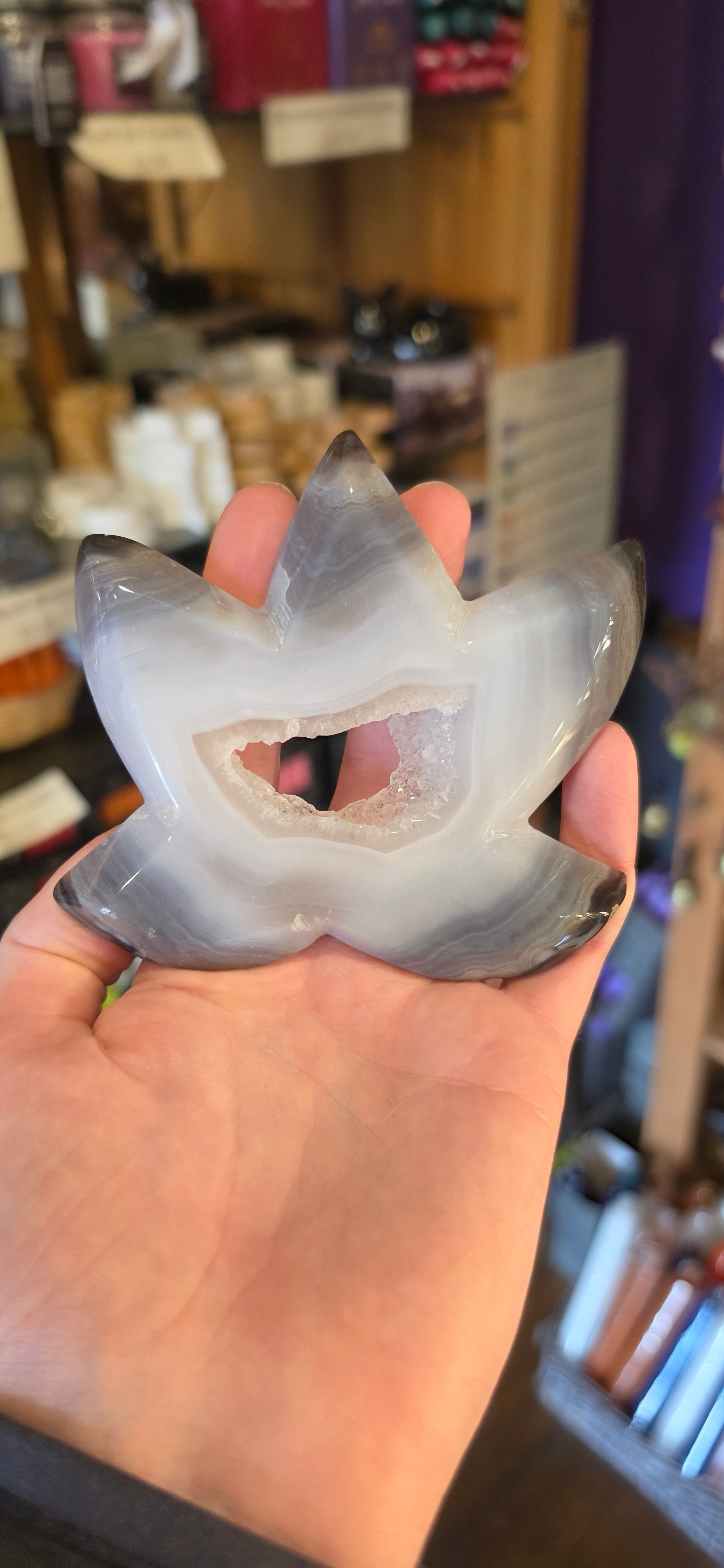 Druzy Agate Starfish