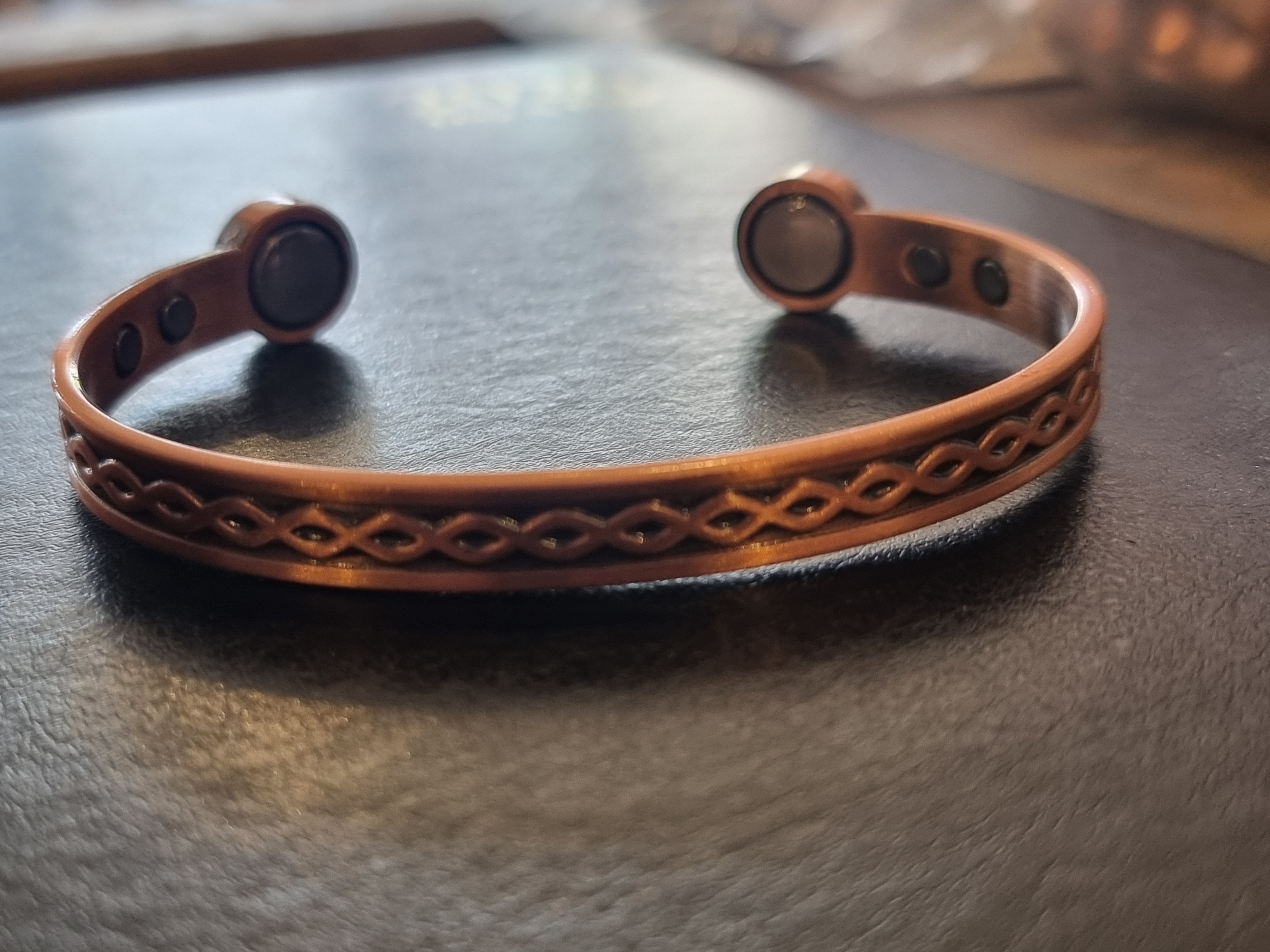 Copper Magnet Bracelet (Design 713)