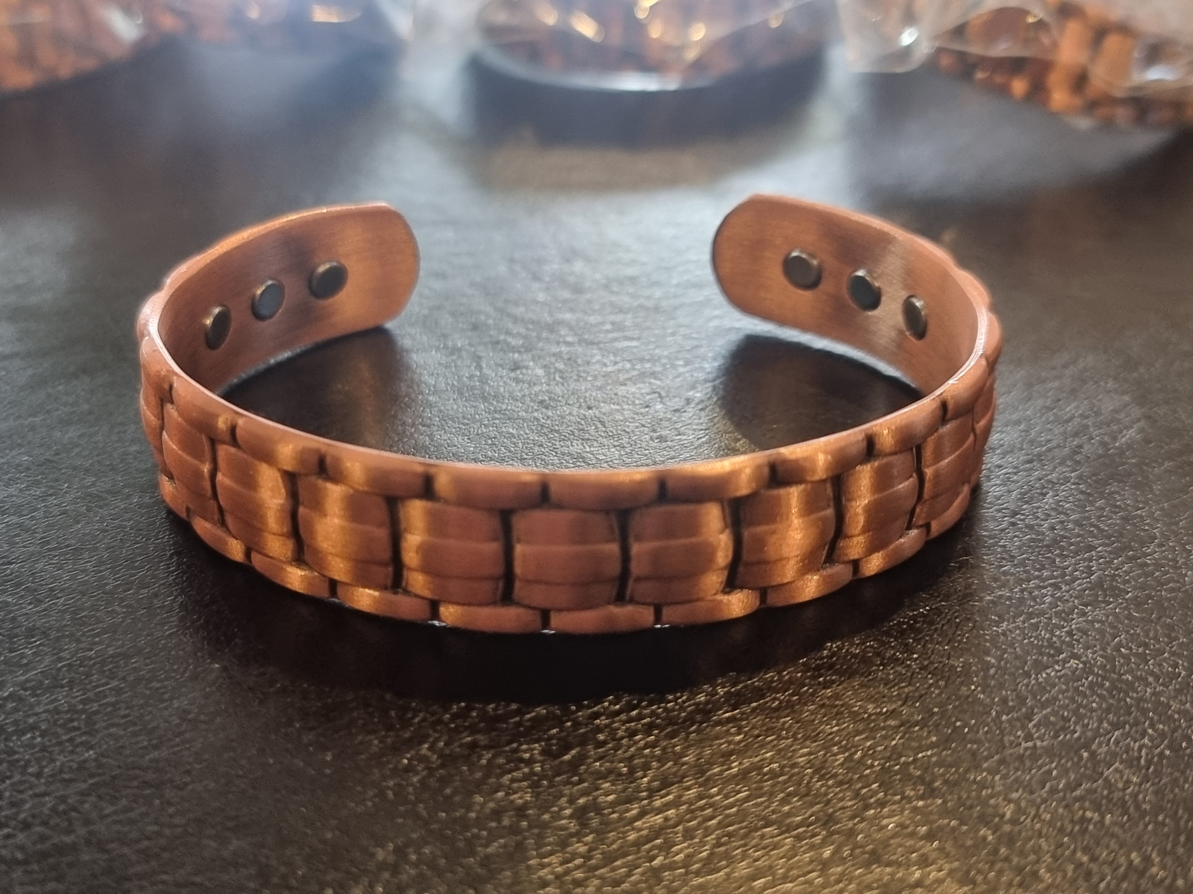 Copper Magnet Bracelet (Design 720)