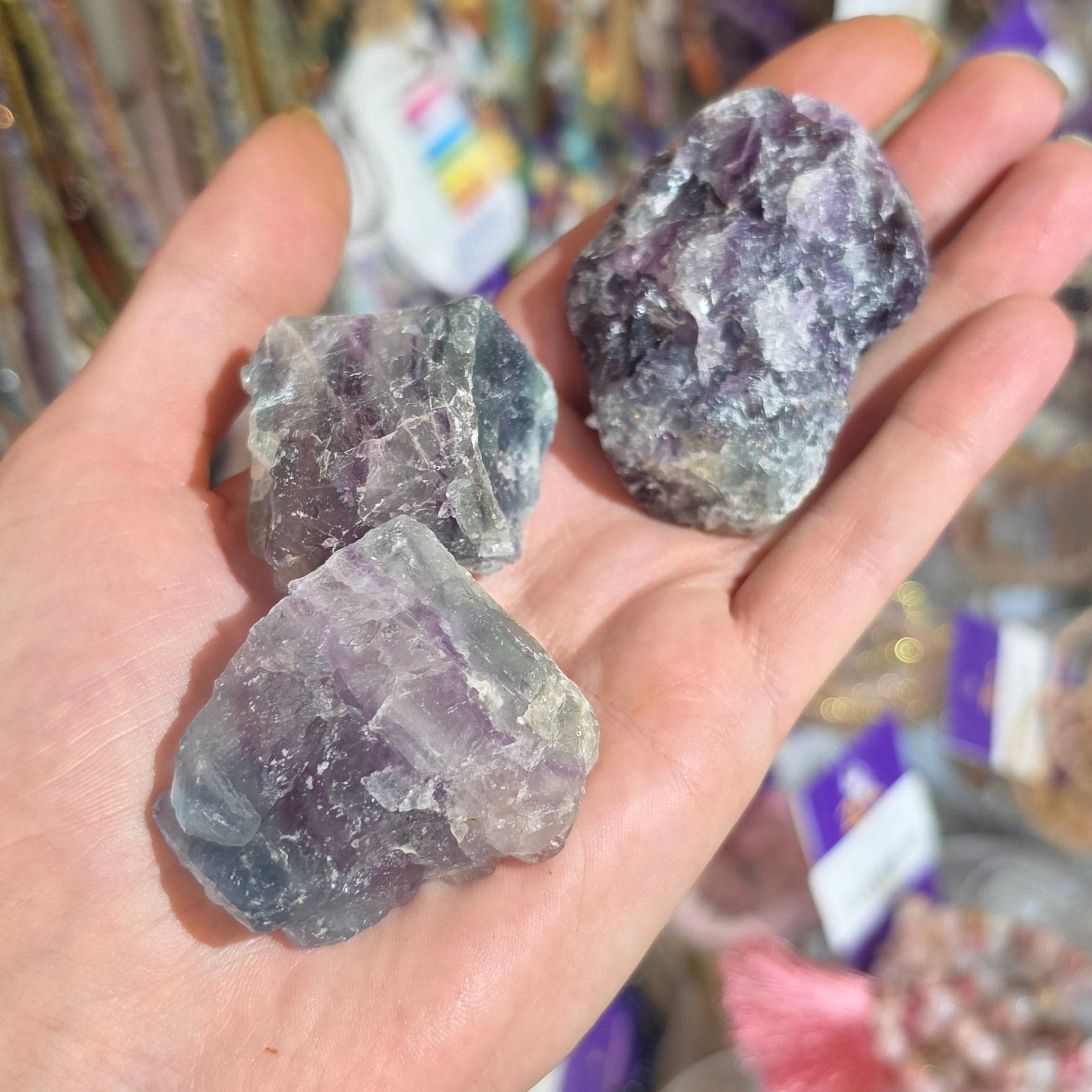 Rainbow Fluorite (Raw)