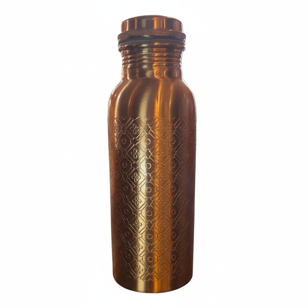 Checked Copper Bottle (700ml)