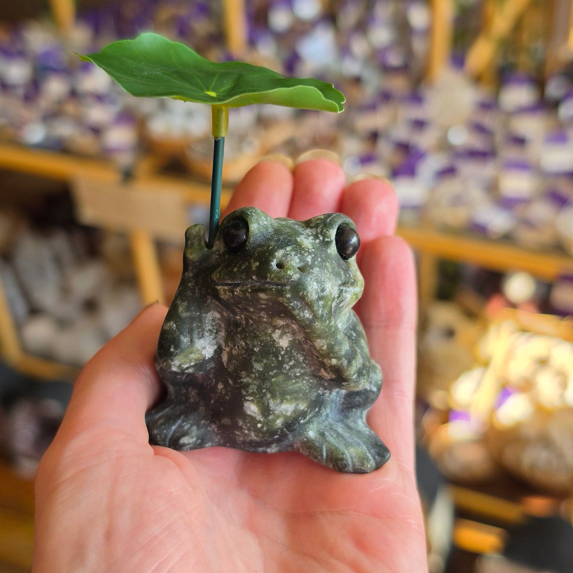Jade Frog Carvings