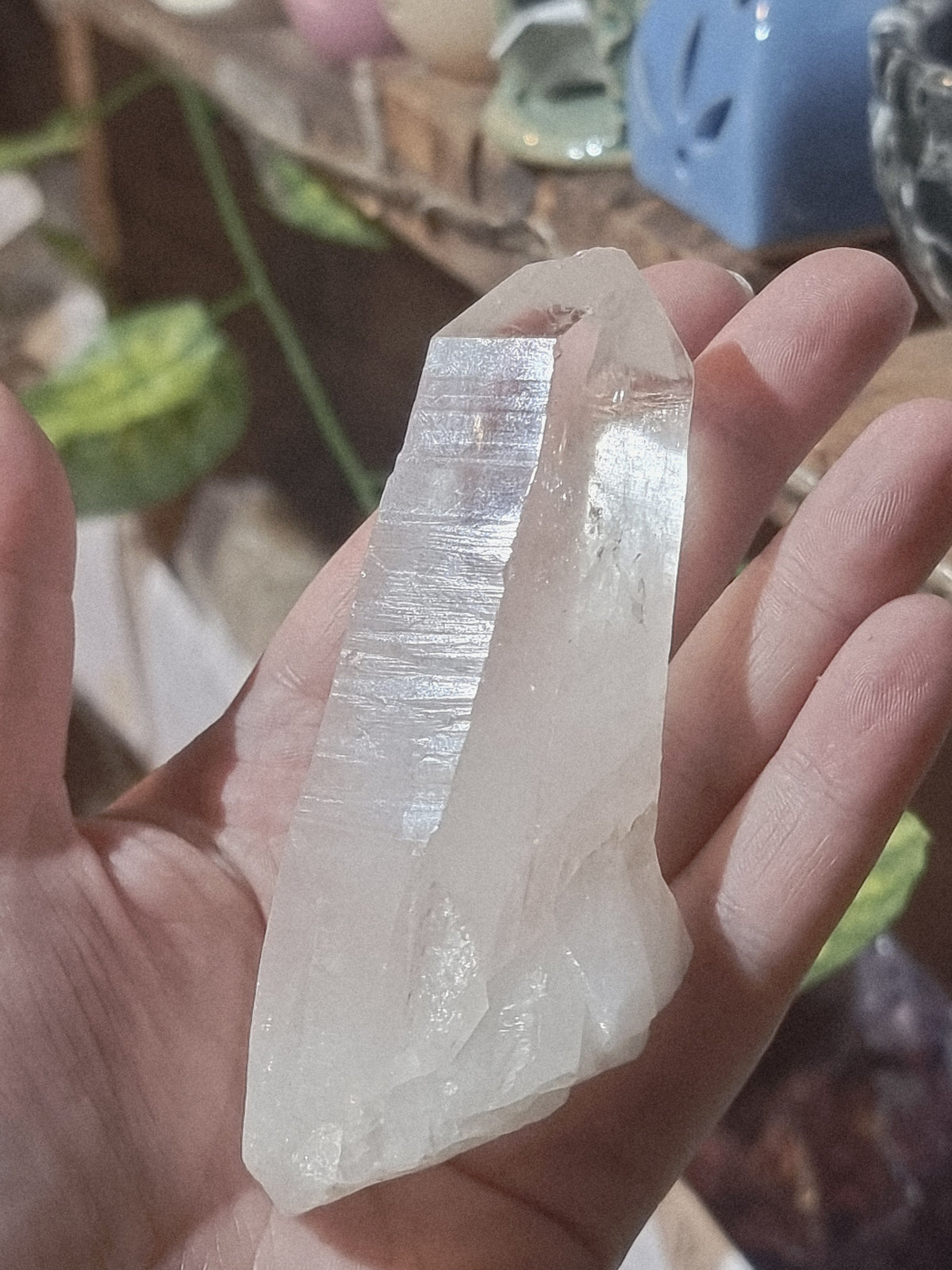 Quartz Point with Lemurian Banding (LQ5)