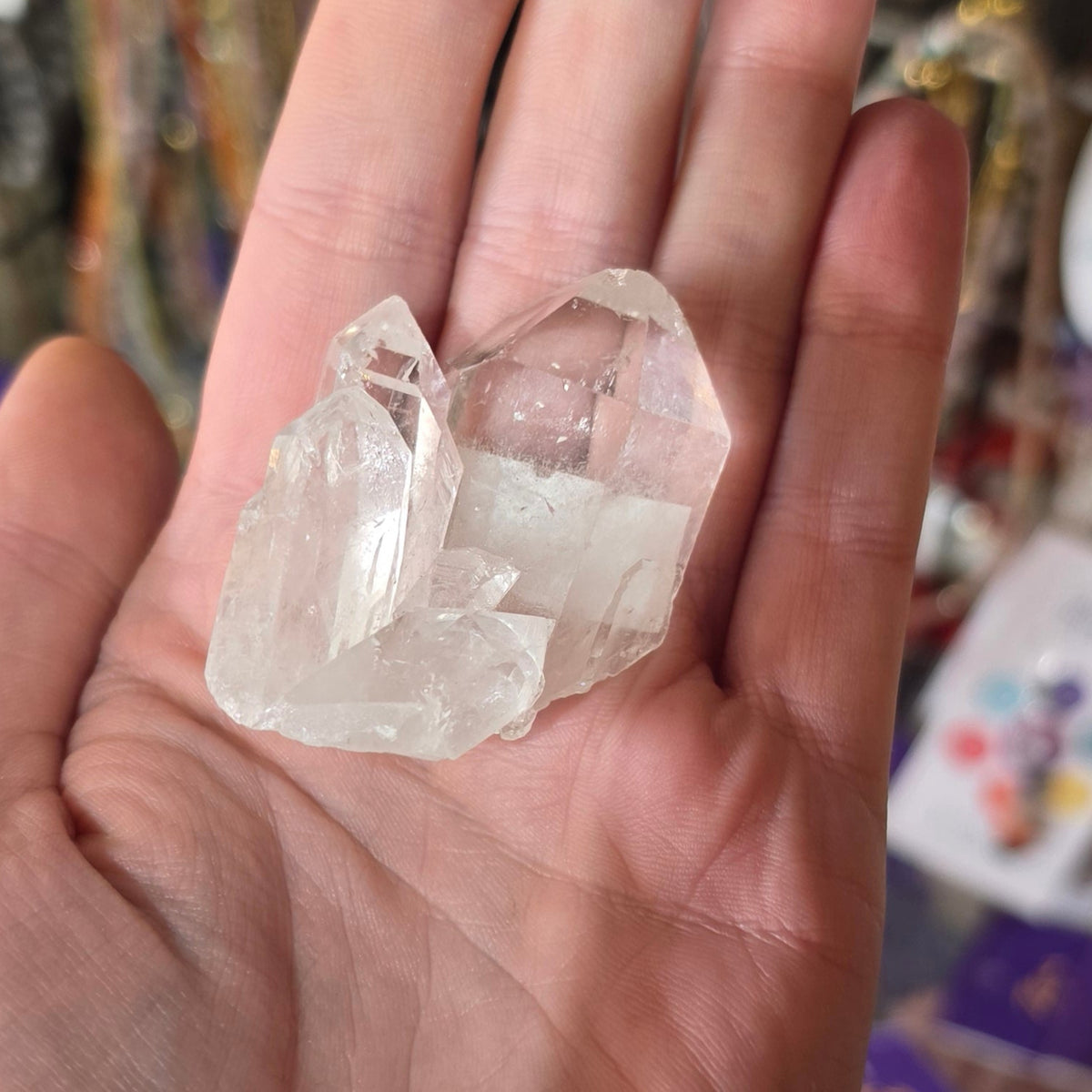 Tabulated Mother and Child Quartz (AQ1)