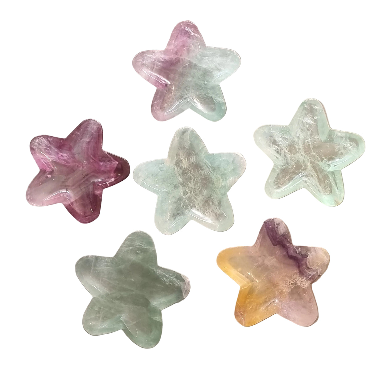 Fluorite Flower Bowls