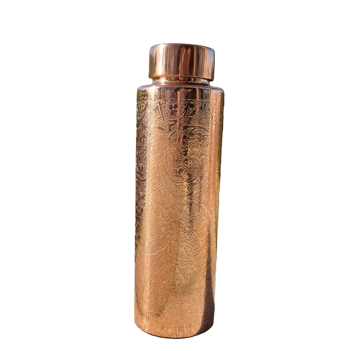 Pure Copper Water Bottle (Pattern 750ml)