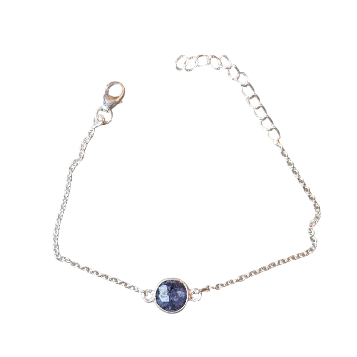 Sapphire Silver Bracelet