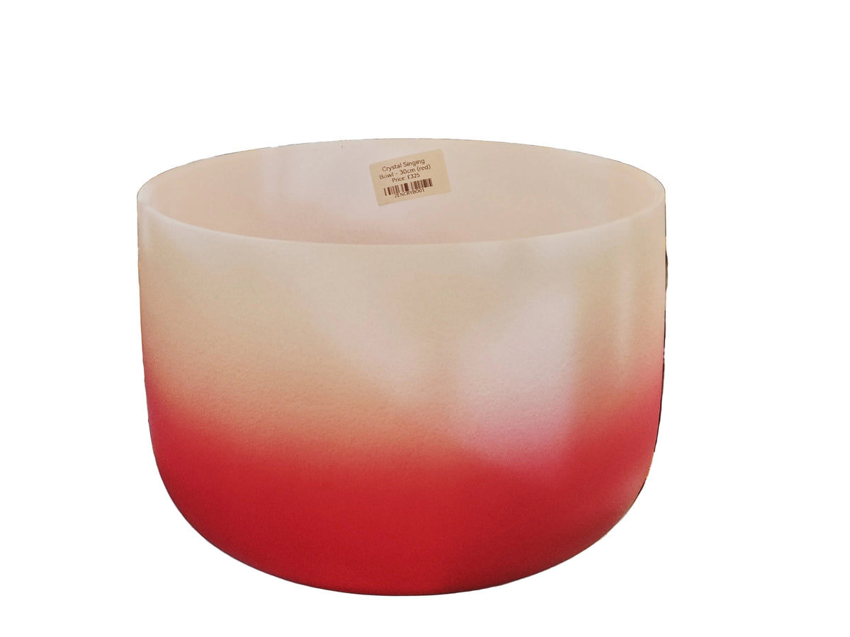 Crystal Singing Bowl (Red)