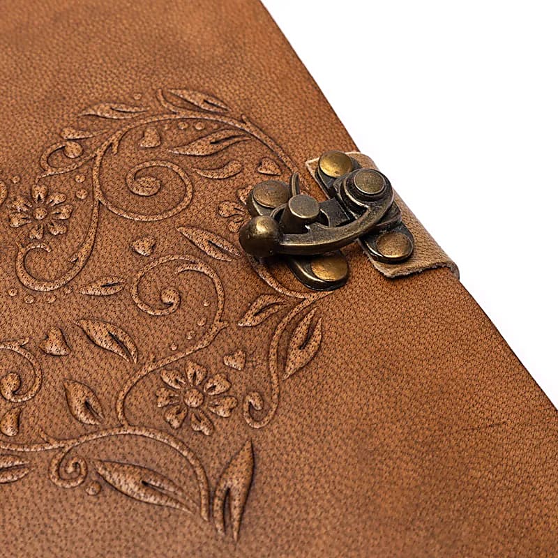 Heart Faux Leather Journal
