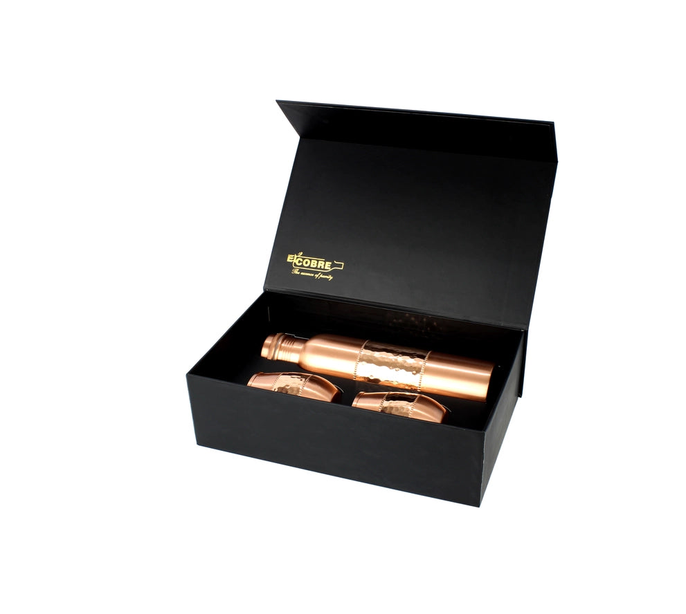 Pure Copper Set (Sequence Bottle & 2 Cups)