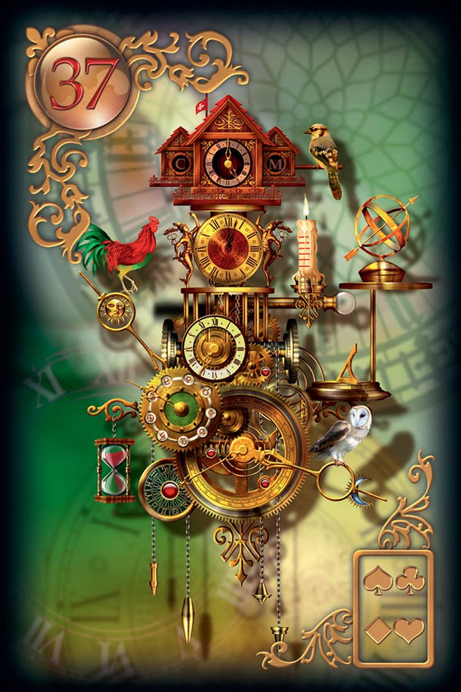 Gilded Reverie Lenormand Oracle (Pocket Edition)