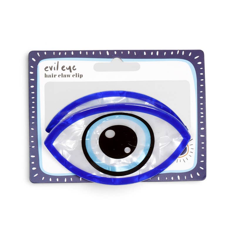Evil Eye Hair Claw Clip