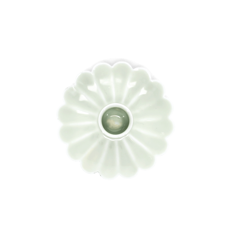 Flower Candle Holder (Green)